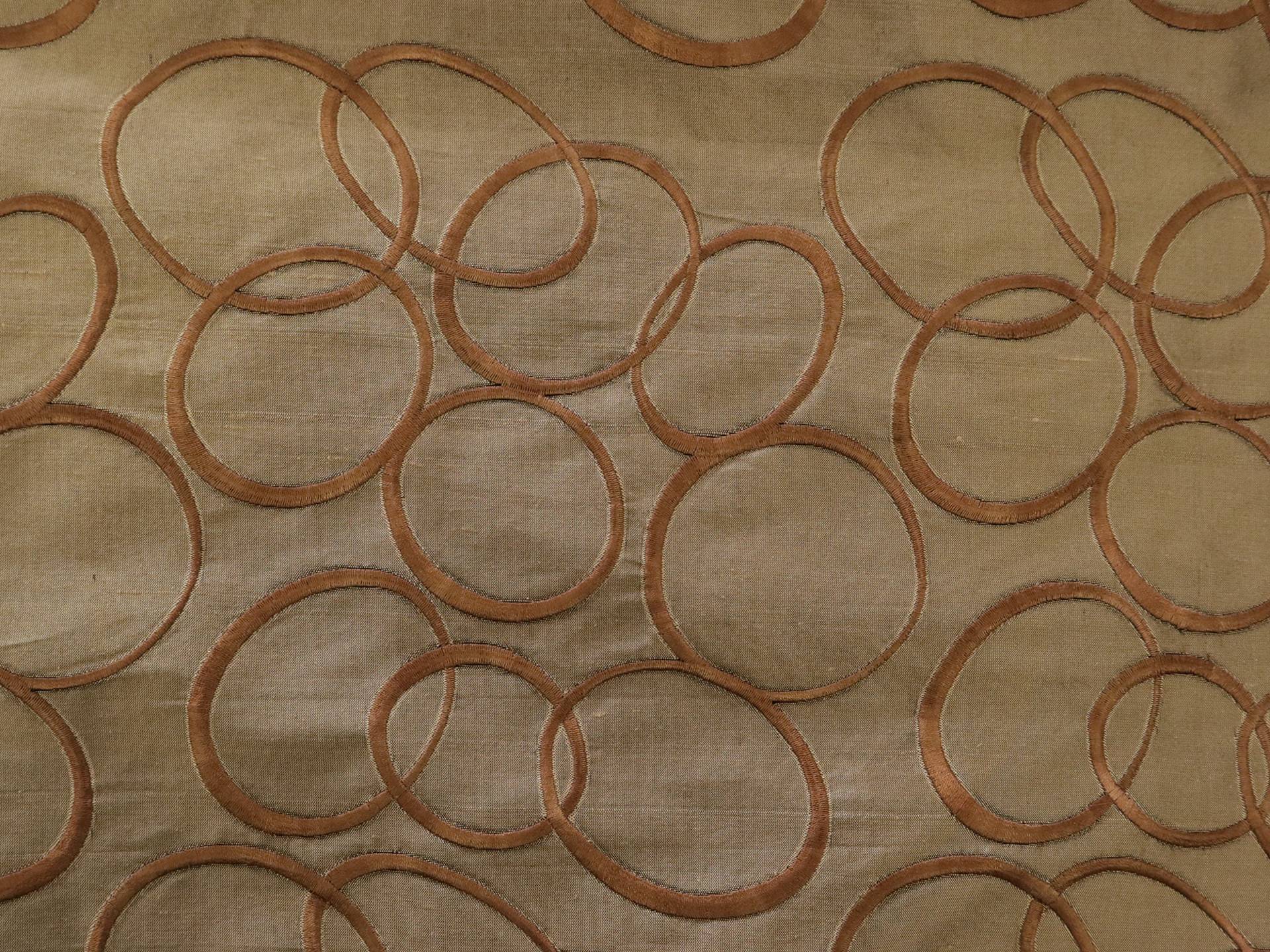 Embroidered Silk Shantung
