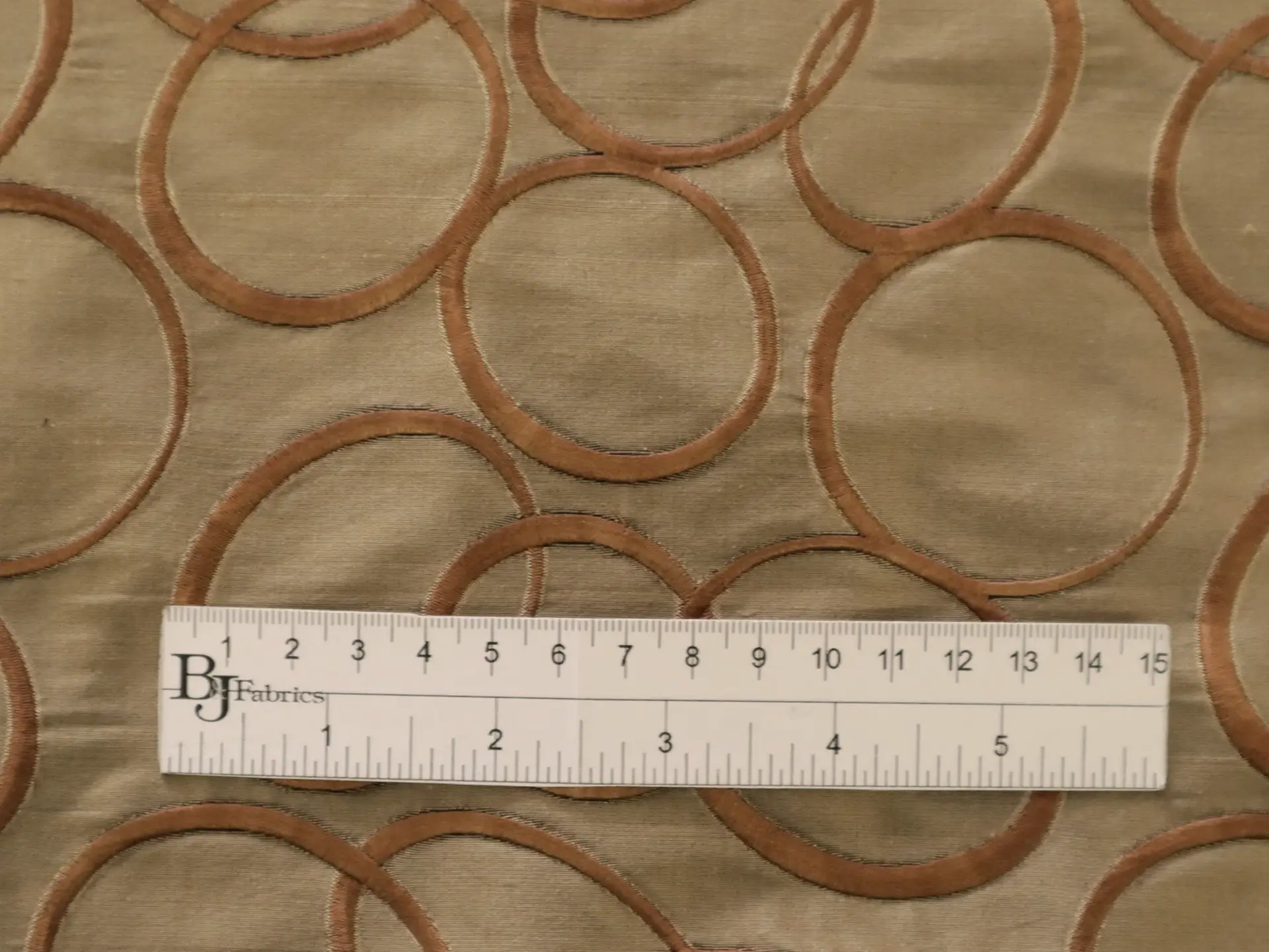 Embroidered Silk Shantung