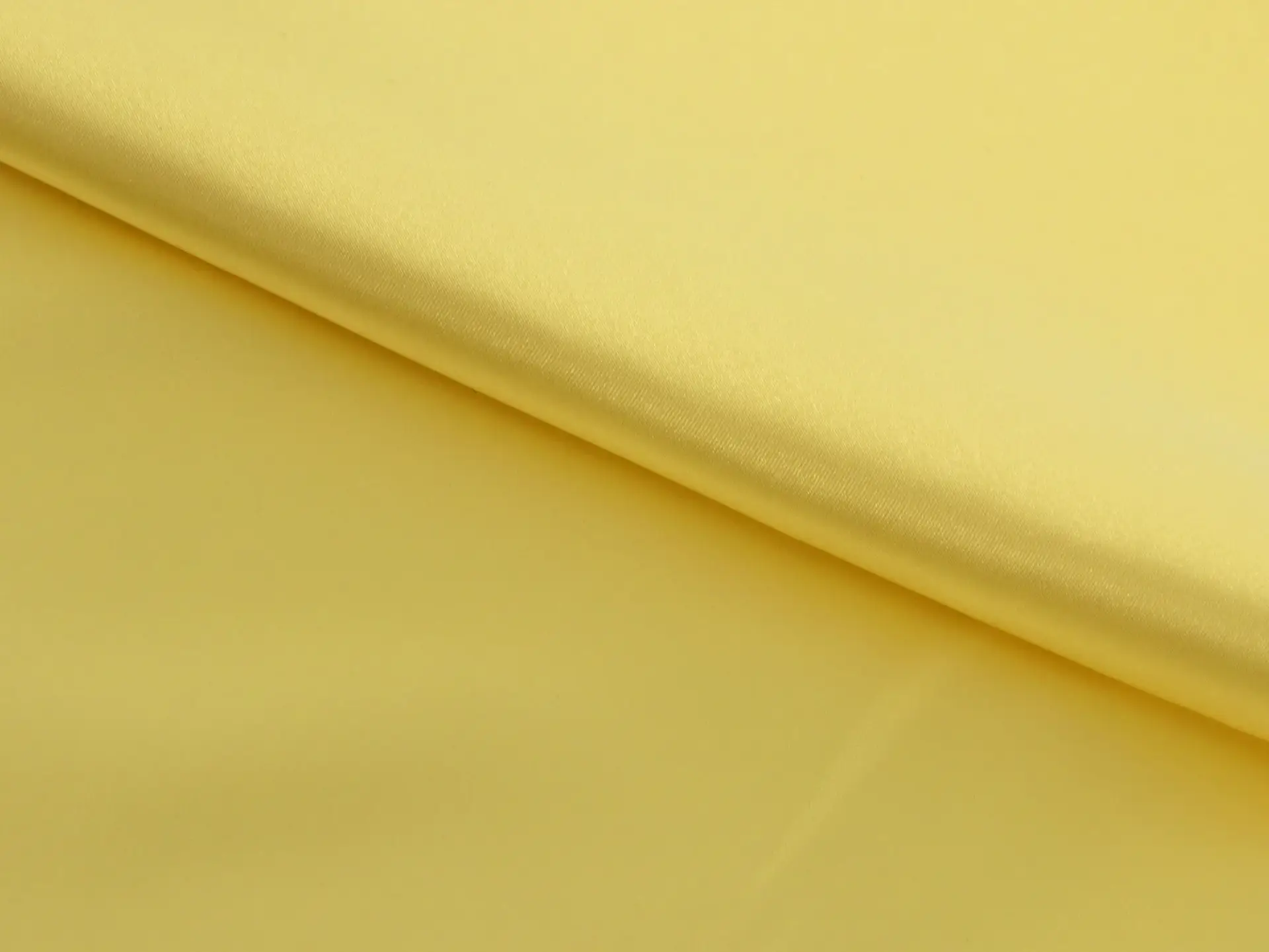 Satin Charmeuse in Lemon