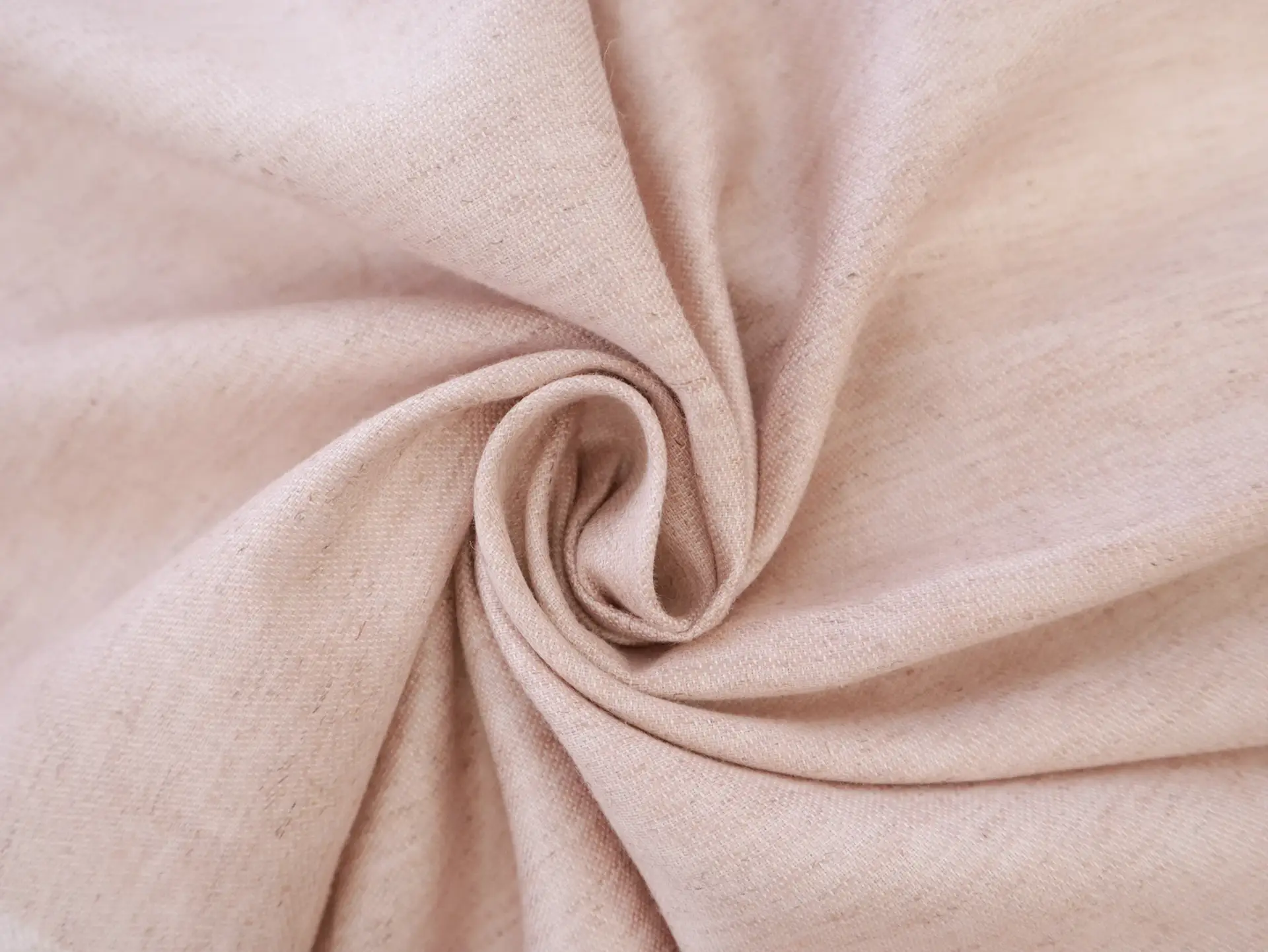 Cotton Blend Mercerized Twill in Blush
