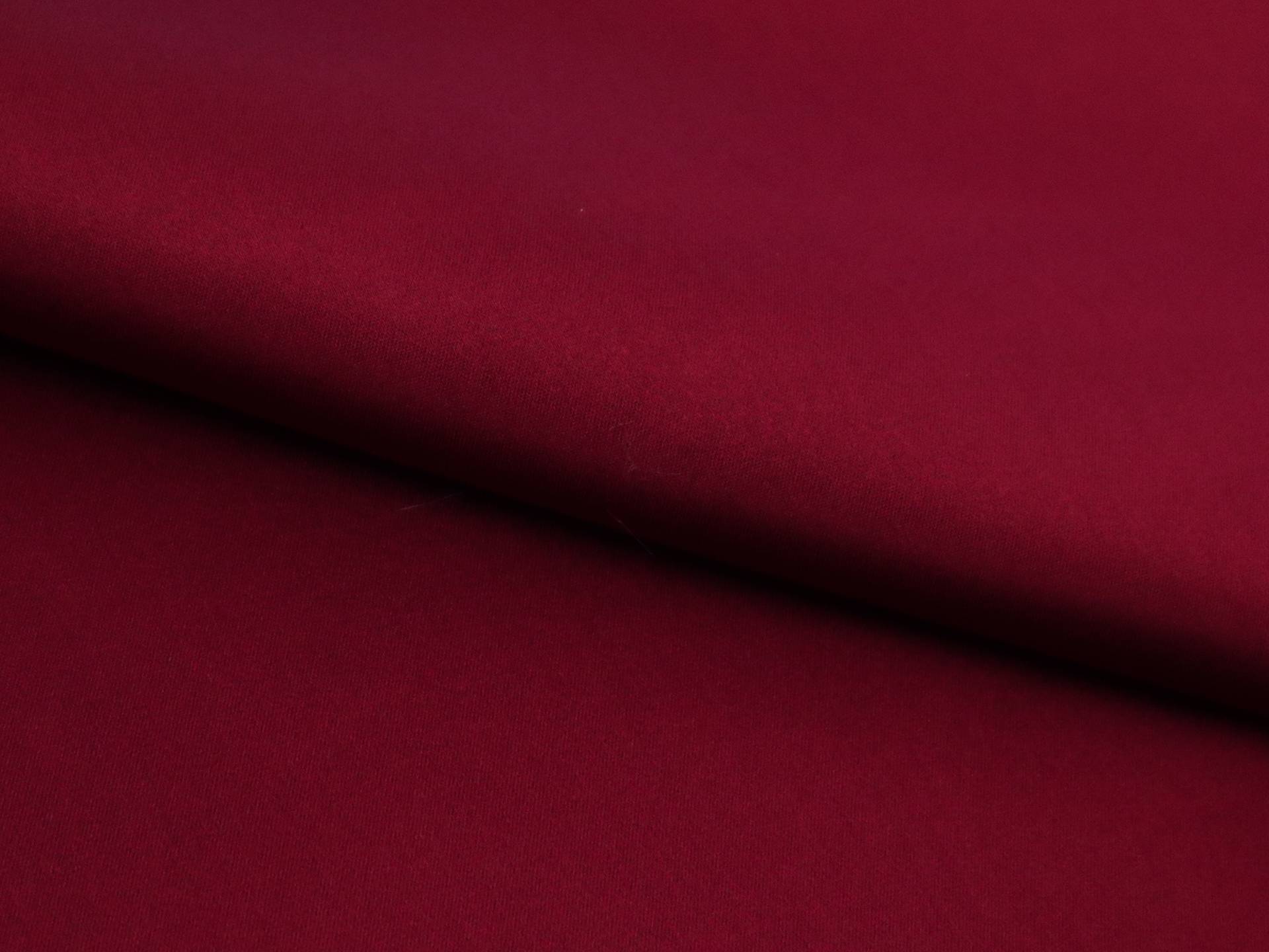 Silk Double Face Satin in Crimson and Black