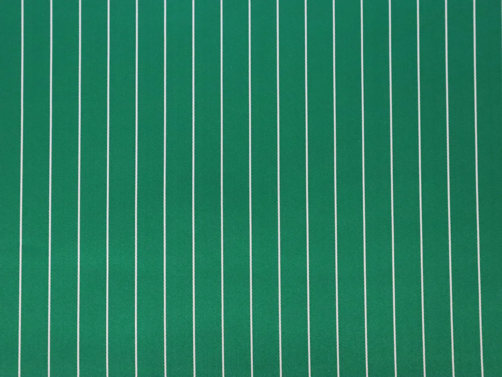 Double Faced Silk Satin Stripe in Emerald 