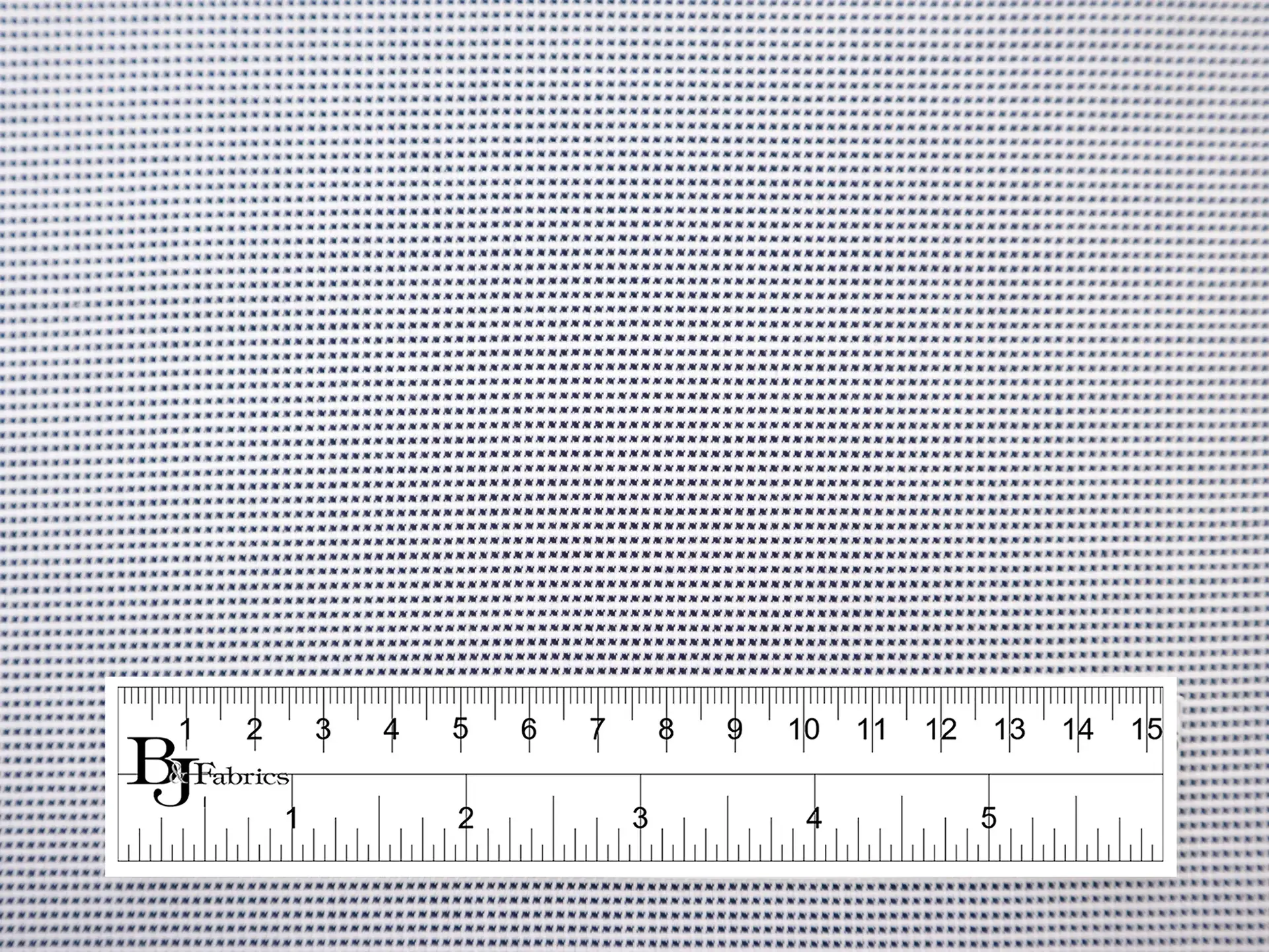 Cotton Dobby Shirting in Indigo
