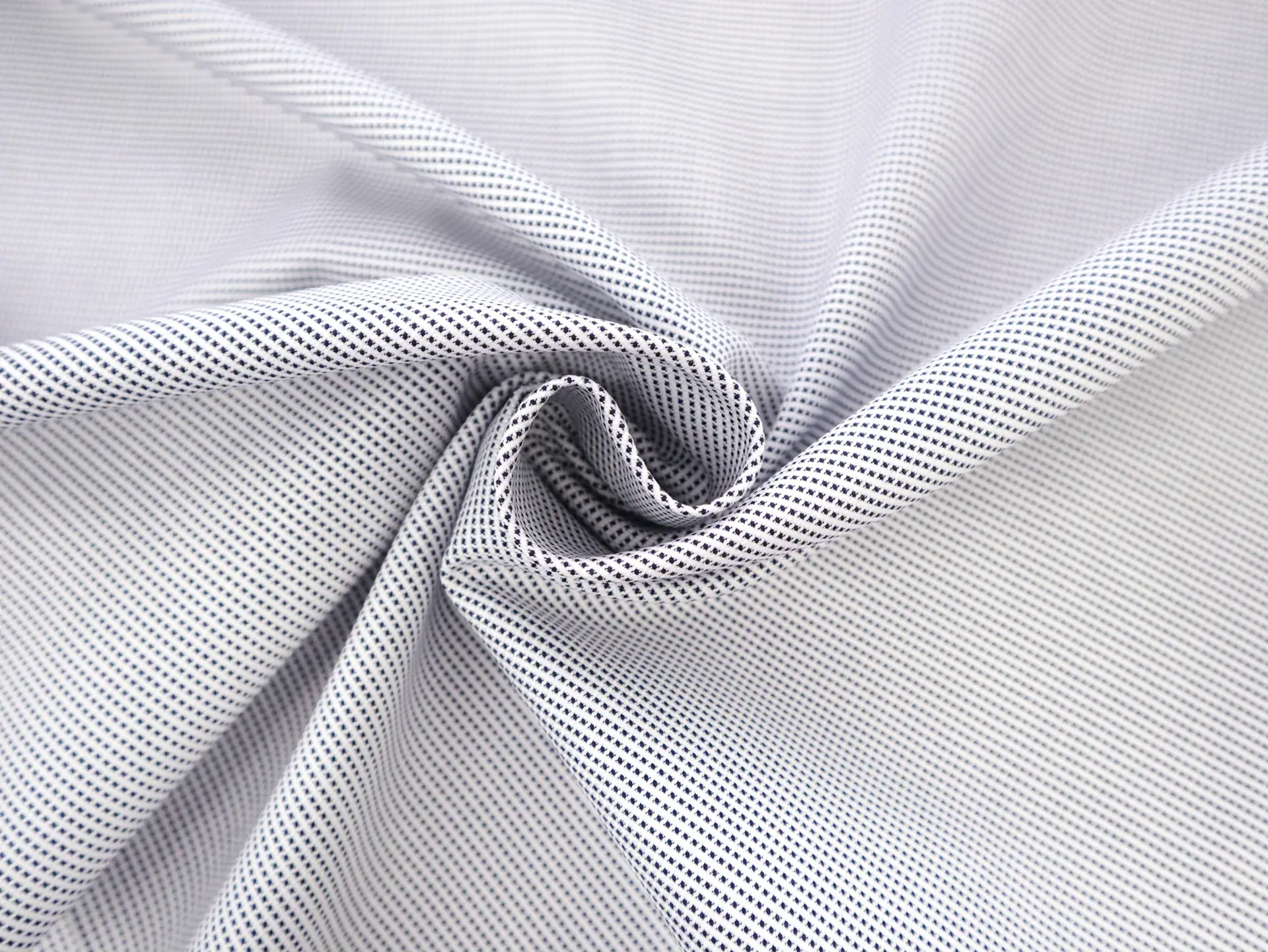 Cotton Dobby Shirting in Indigo