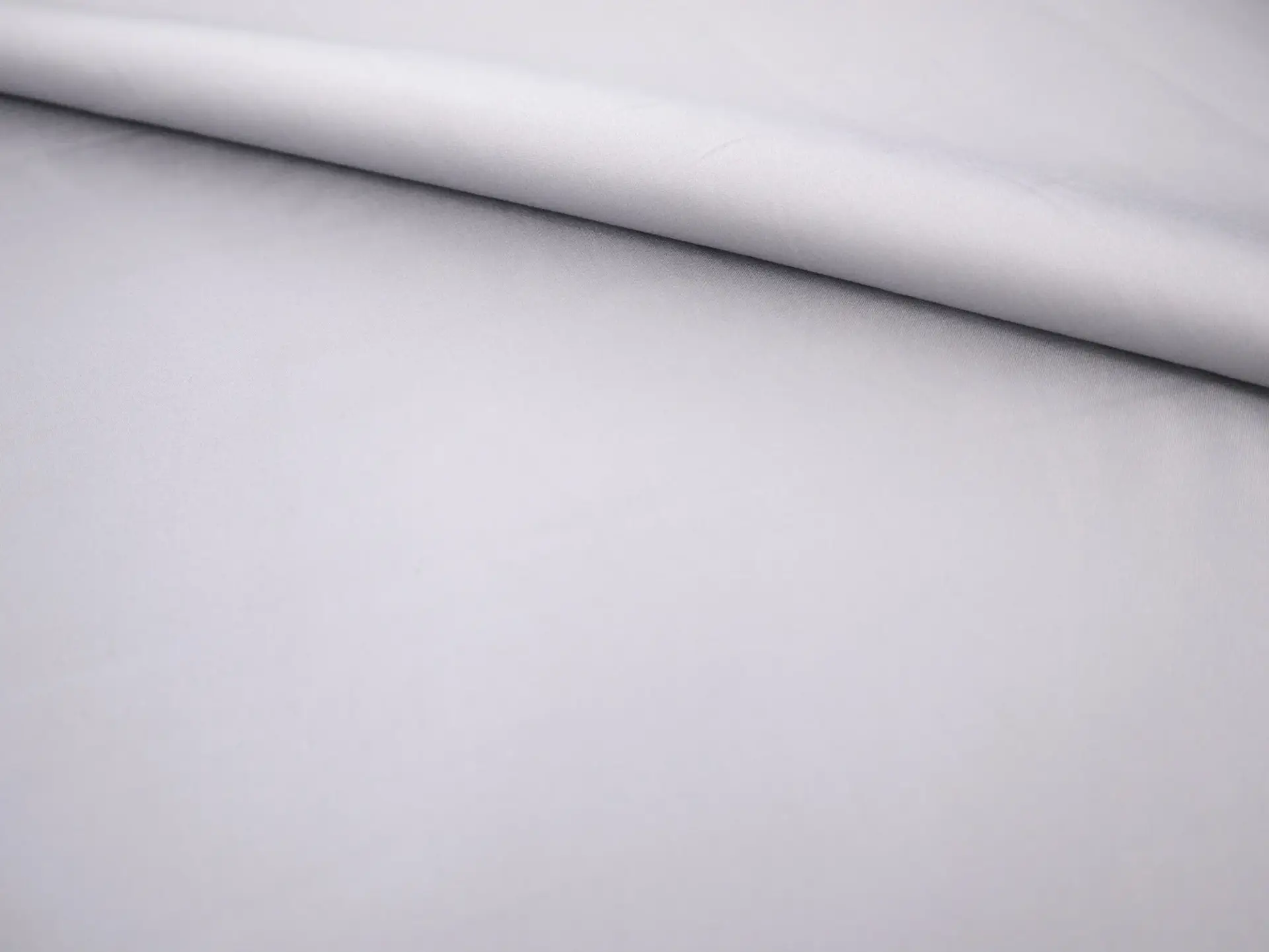 Italian Cotton Sateen in Silver