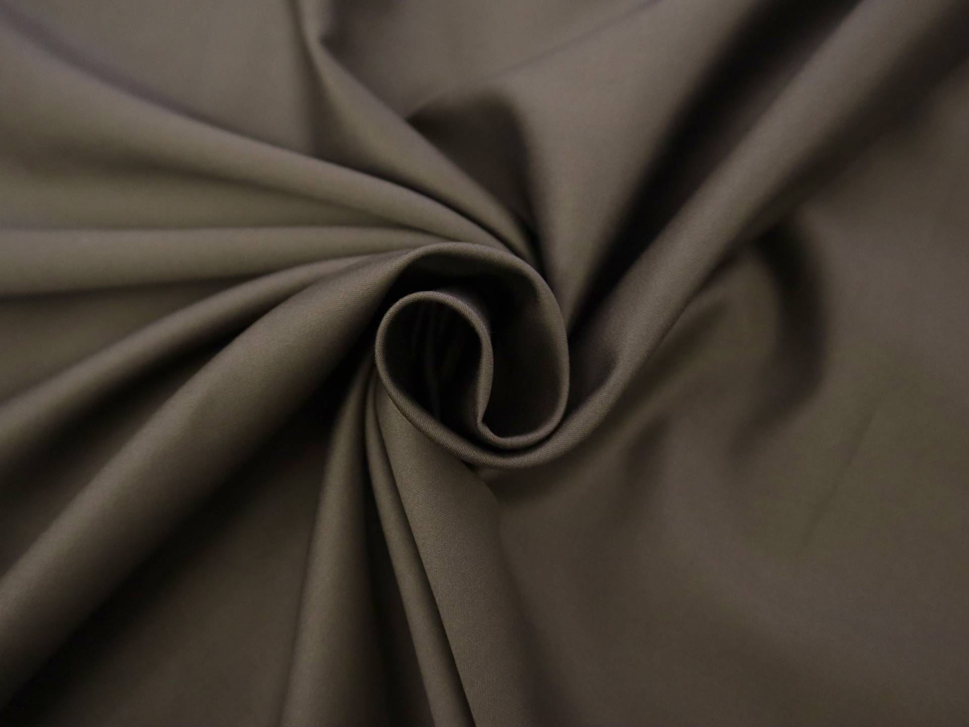 Cotton Sateen in Olive
