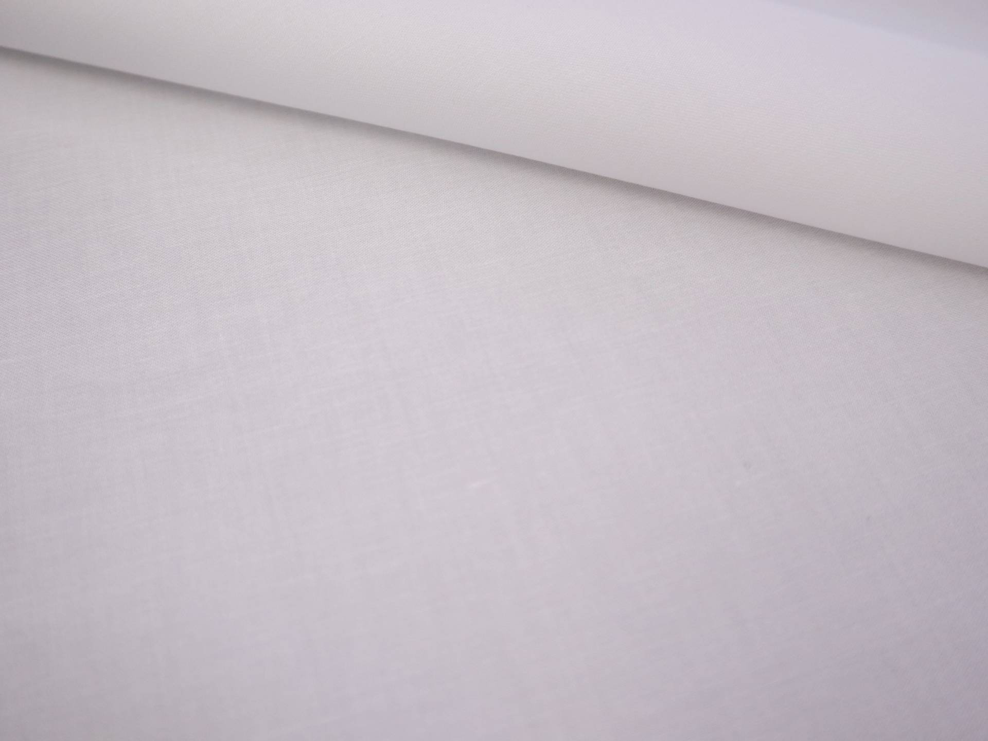 Cotton Sateen in White