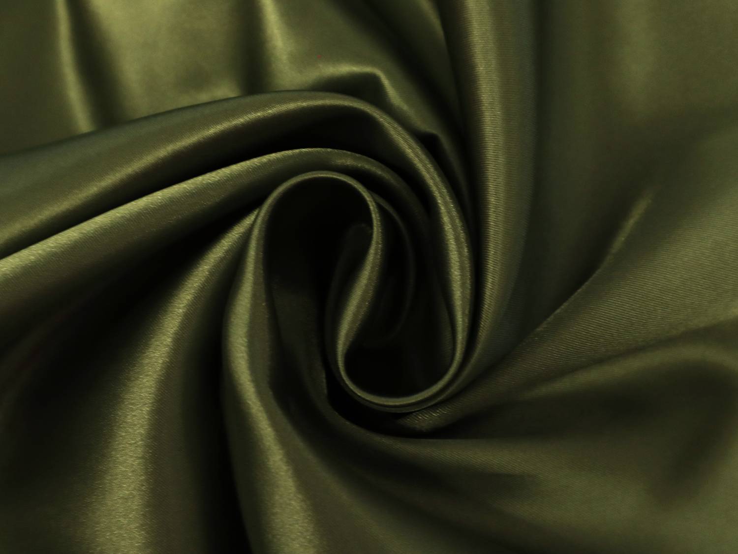 Satin Charmeuse in Apple Green