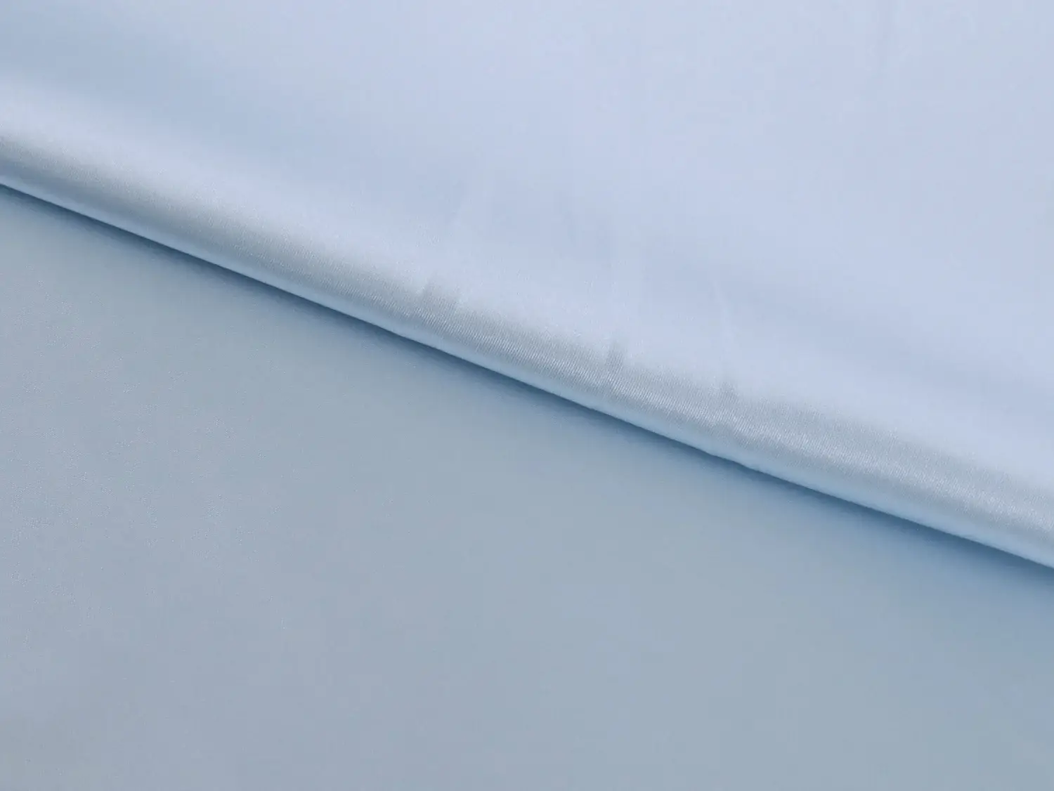 Satin Charmeuse in Baby Blue