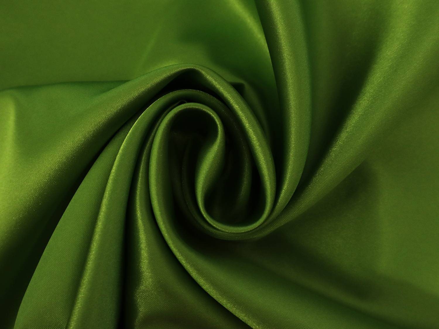 Satin Charmeuse in Chartreuse
