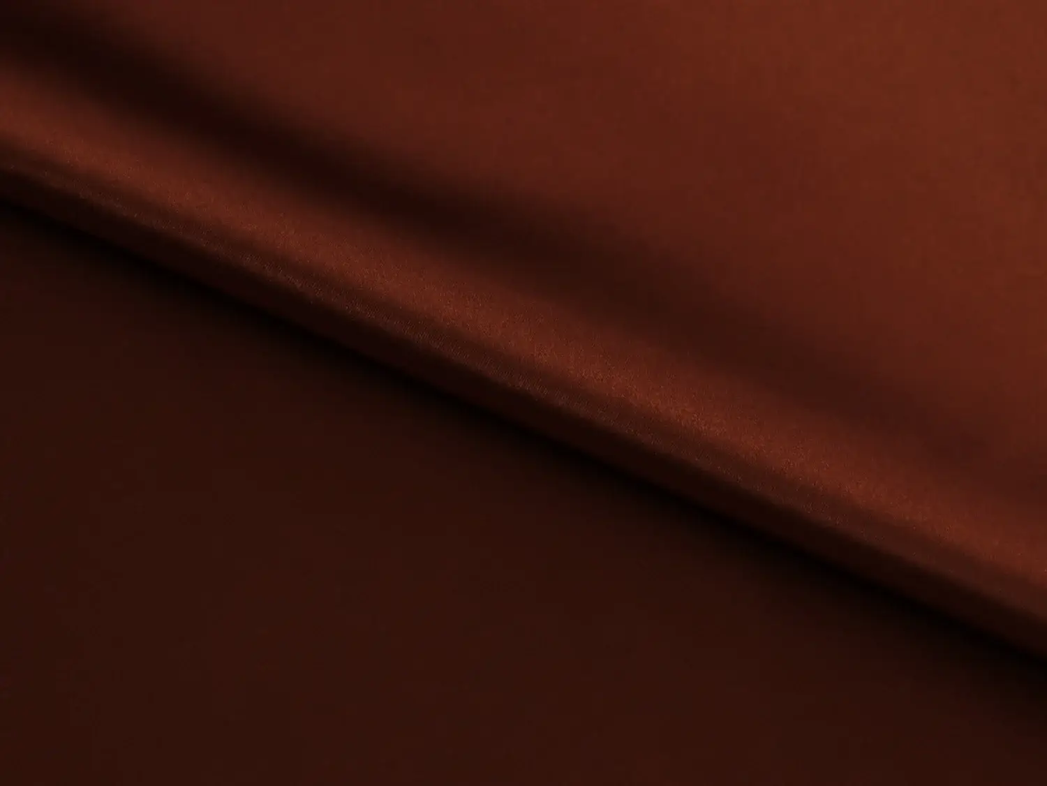 Satin Charmeuse in Rust