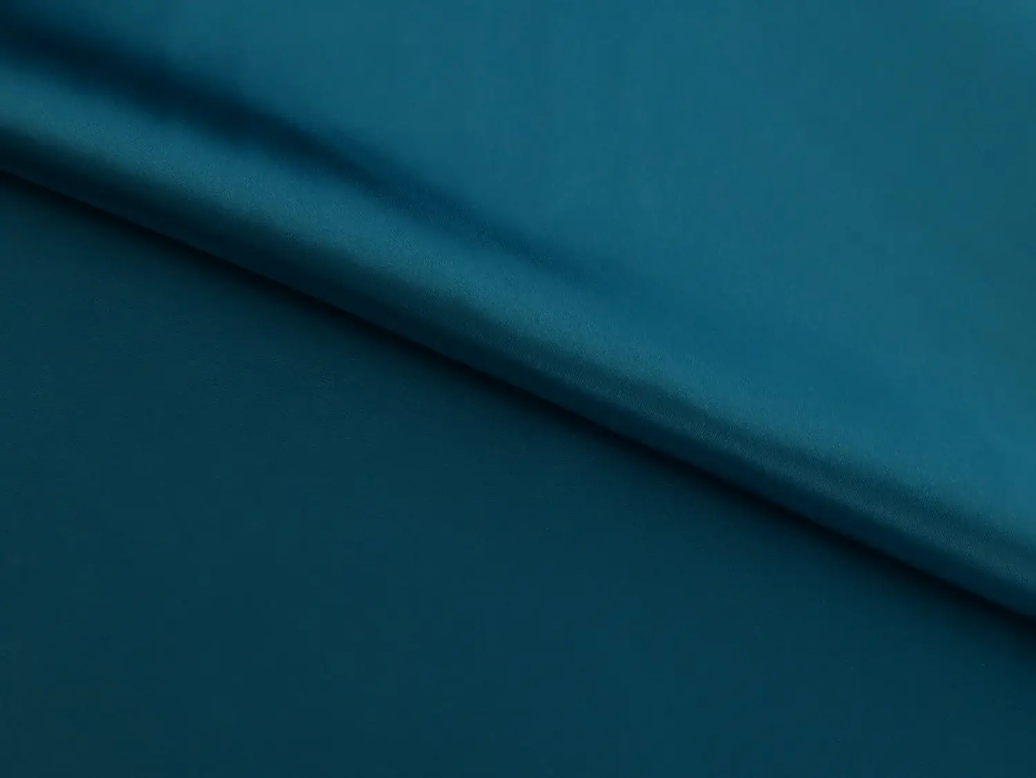 Satin Charmeuse in Turquoise