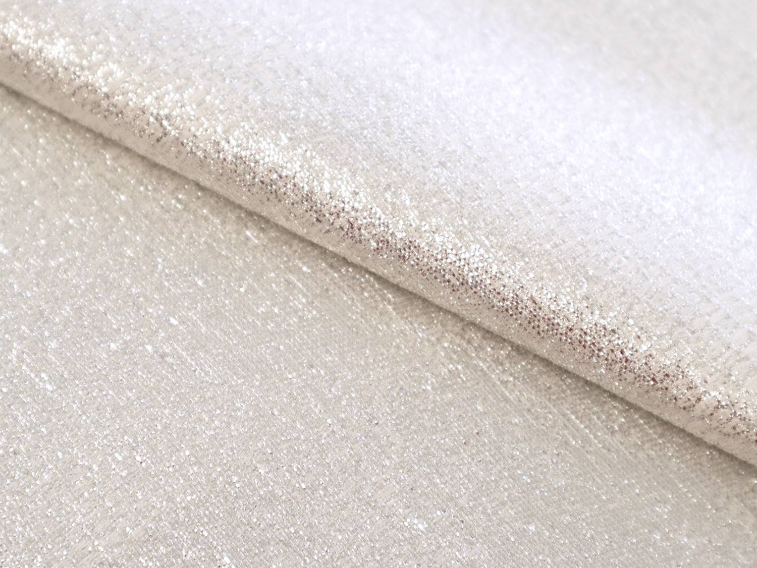 Italian Metallic Jacquard in Silver Snake Skin