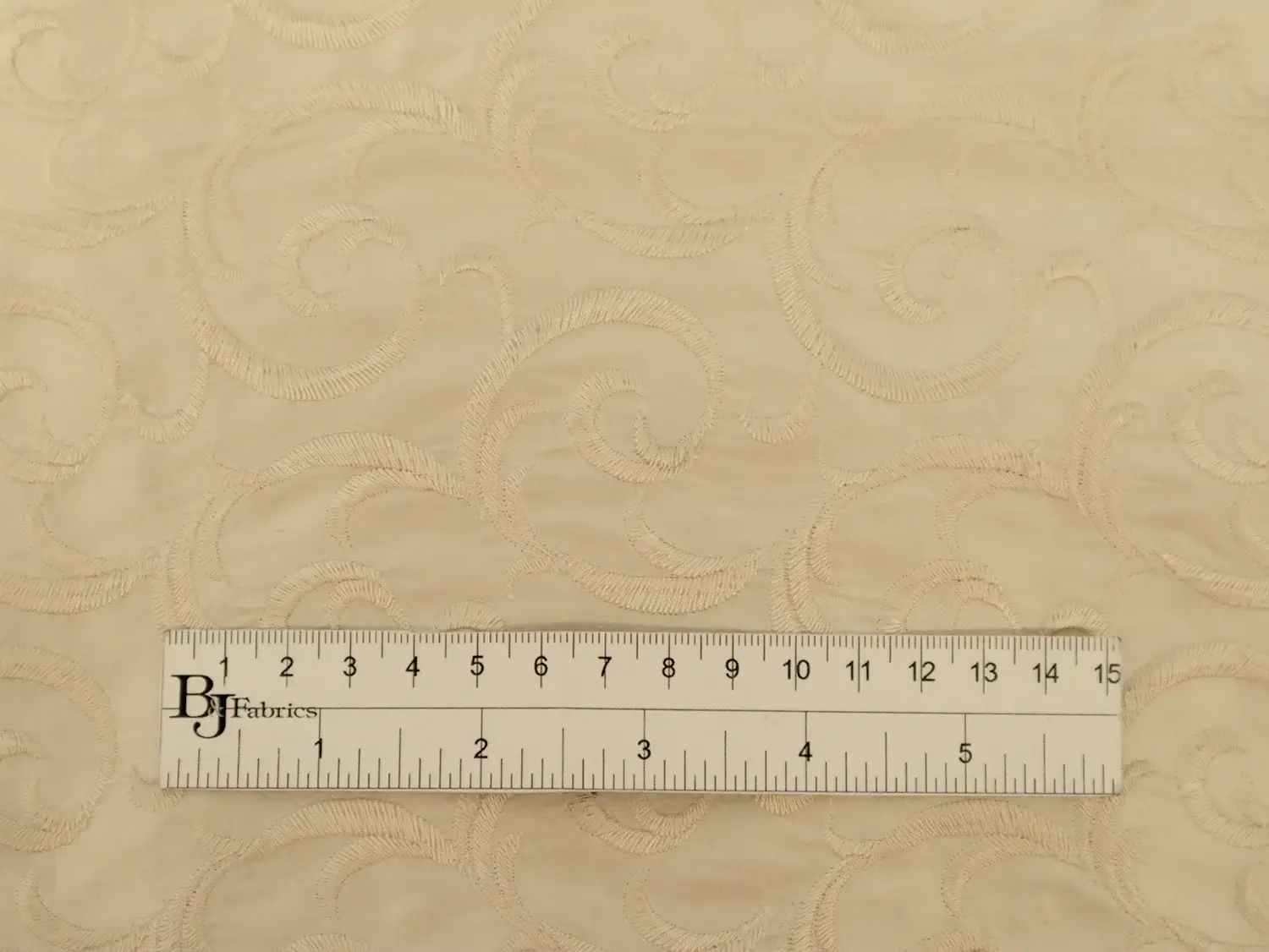 Embroidered Silk Shantung