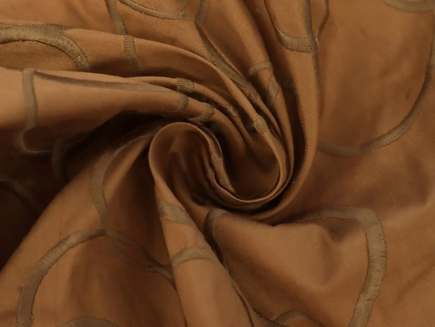 Embroidered Silk Shantung
