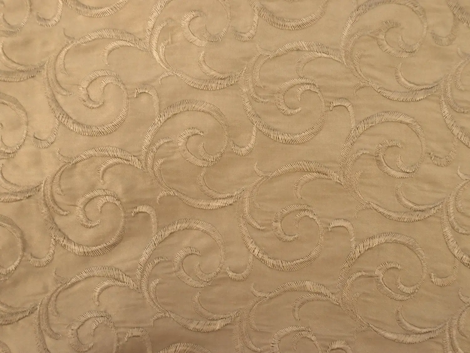 Embroidered Silk Shantung
