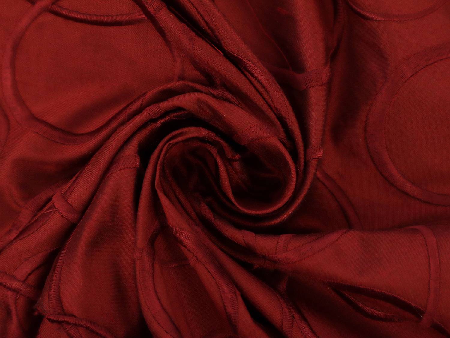 Embroidered Silk Shantung
