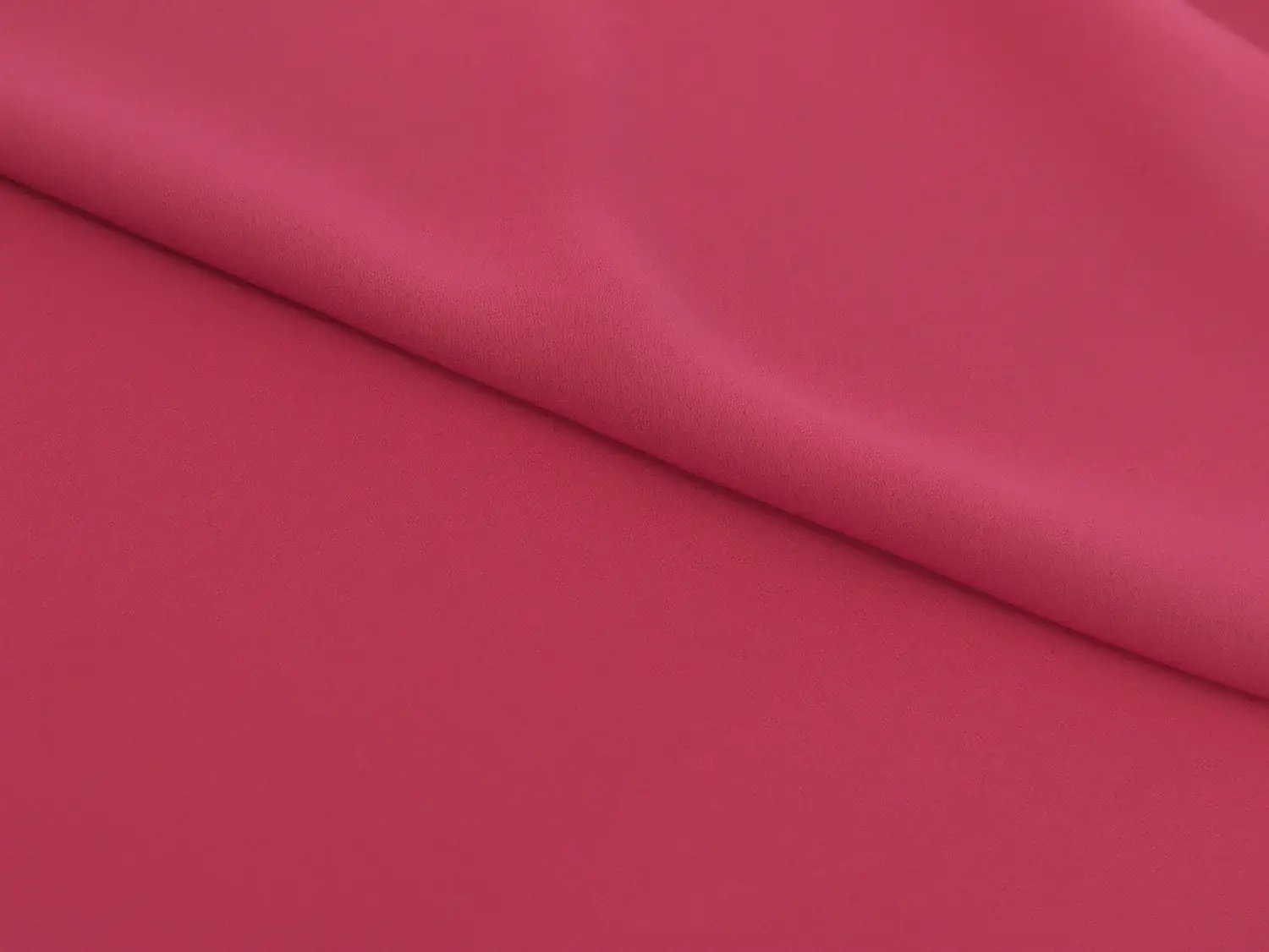 Polyester Double Georgette in Strawberry Frost