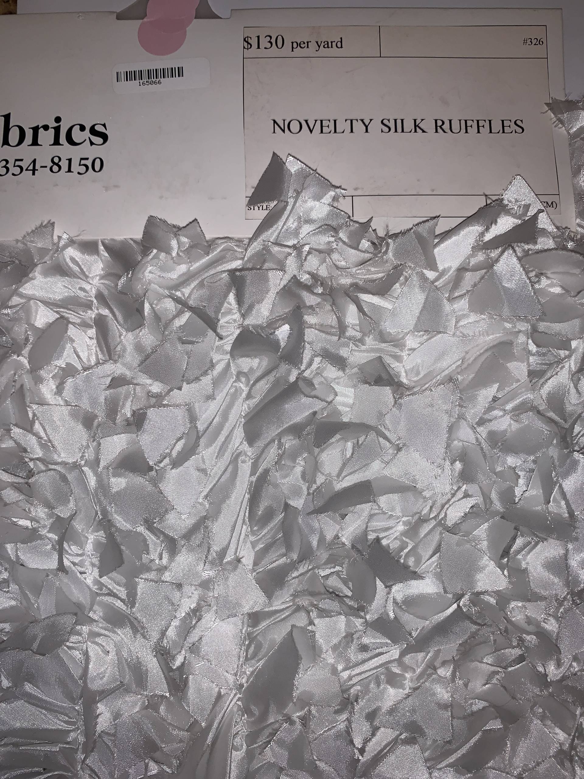 Scnp Novelty Silk Ruffles