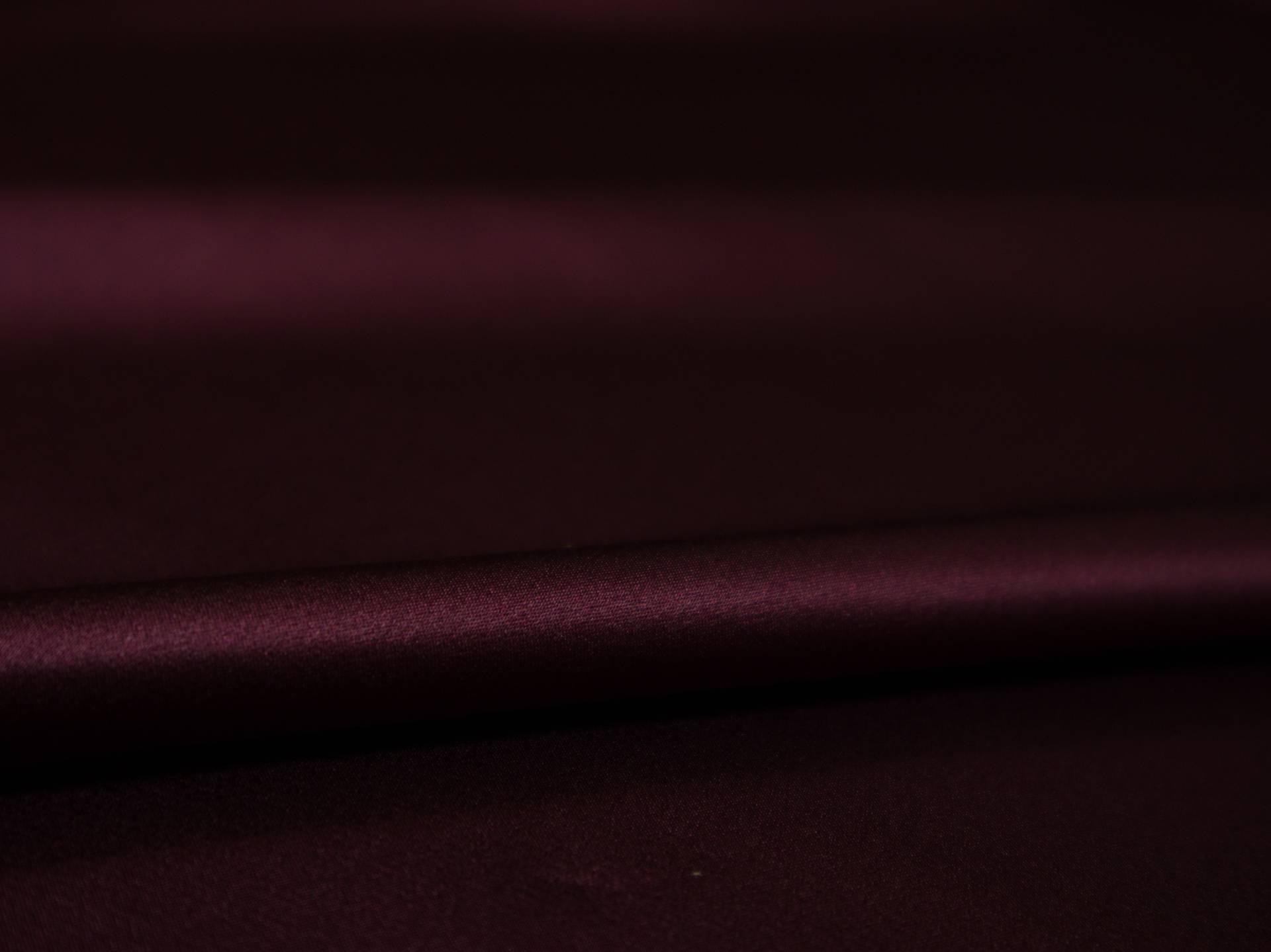 Solid silk charmuese in Dark Maroon- flat