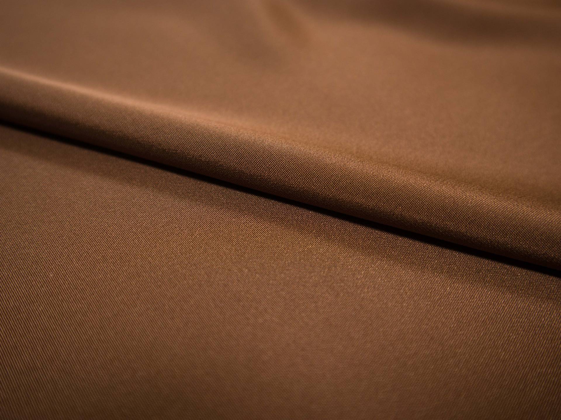 silk 4 ply crepe in Mocha- Flat