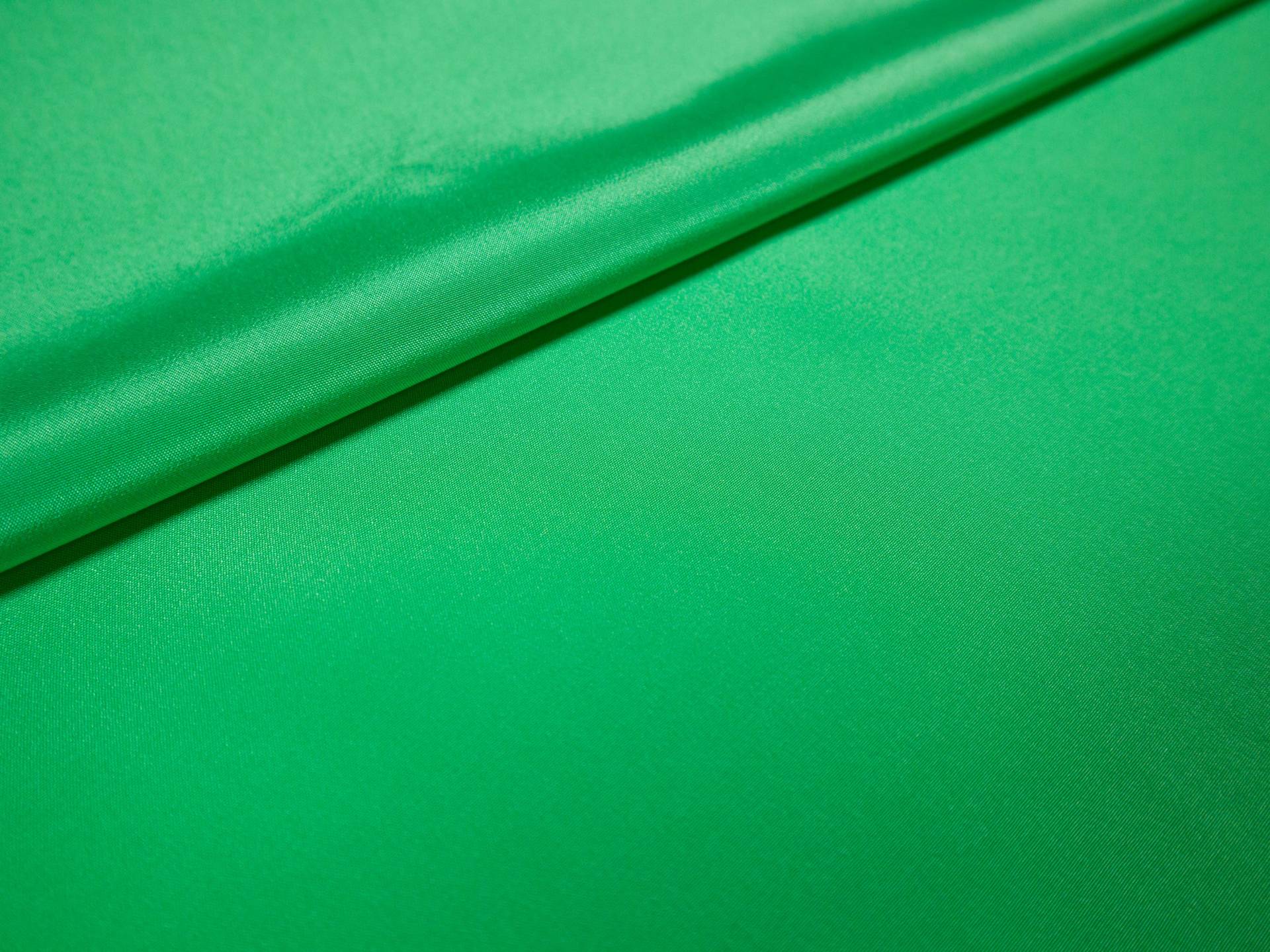silk Crepe De Chine in kiwi- folded