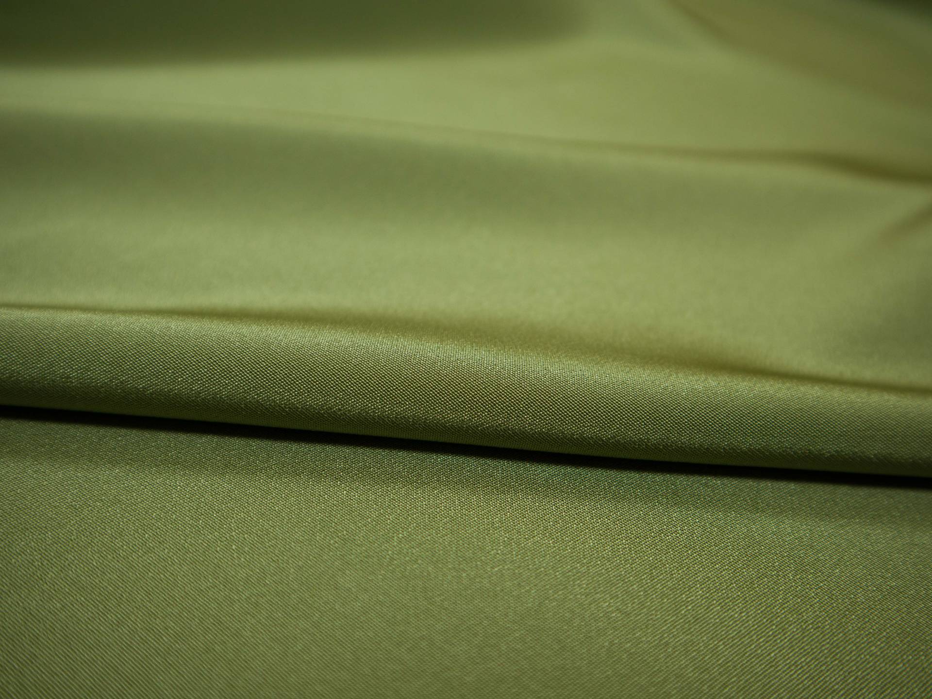 silk 4 ply crepe in Celadon- draped