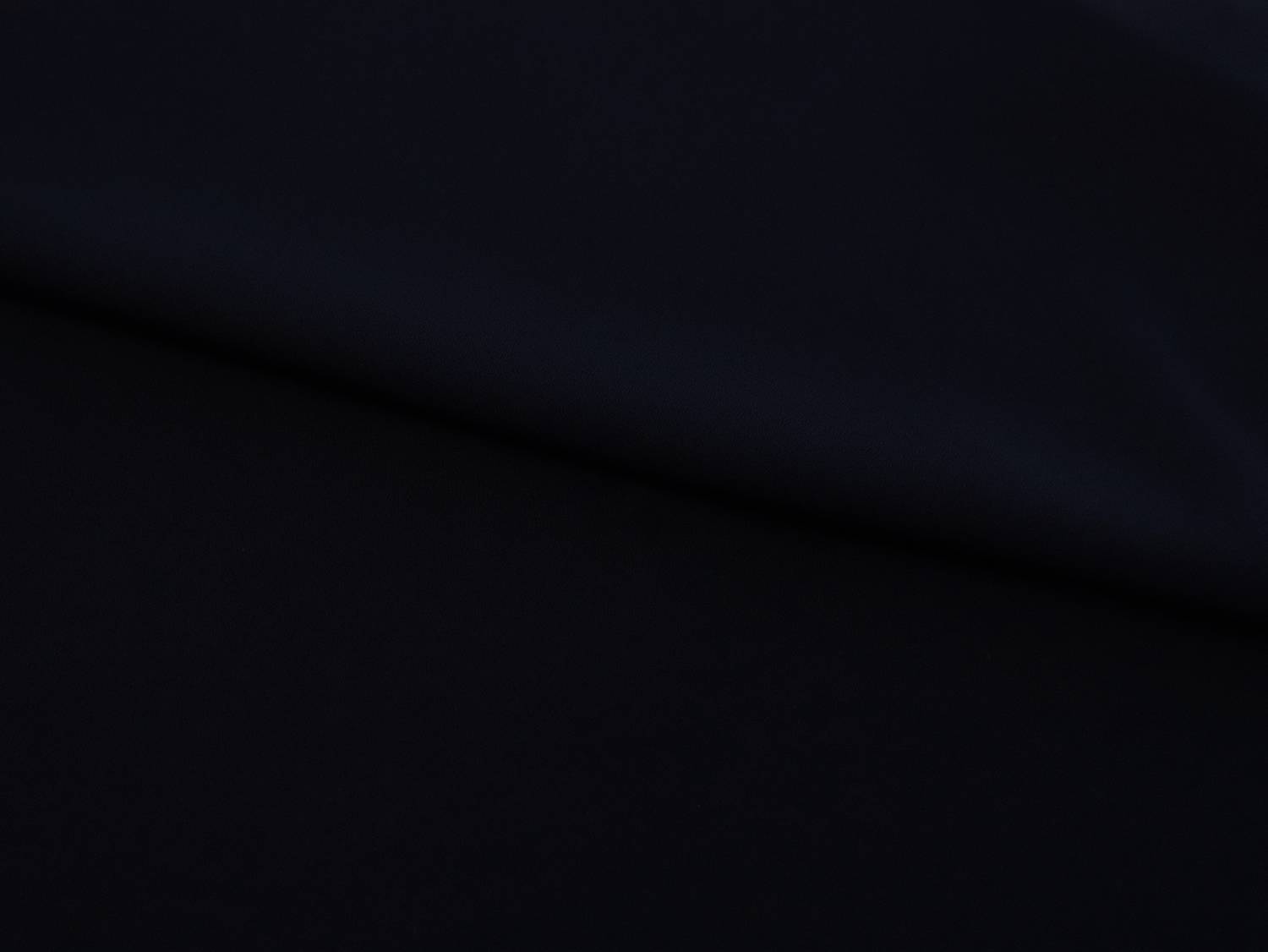 Polyester Double Georgette in Midnight Navy