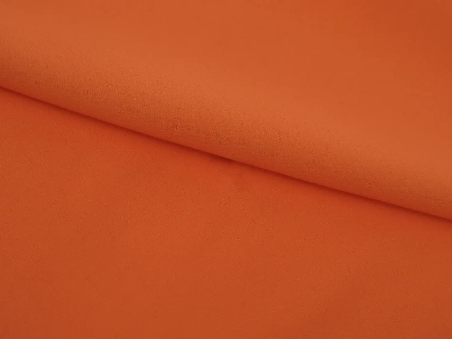 Polyester Double Georgette in Orange