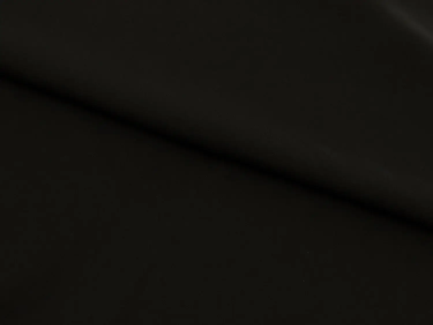 Polyester Double Georgette in Black
