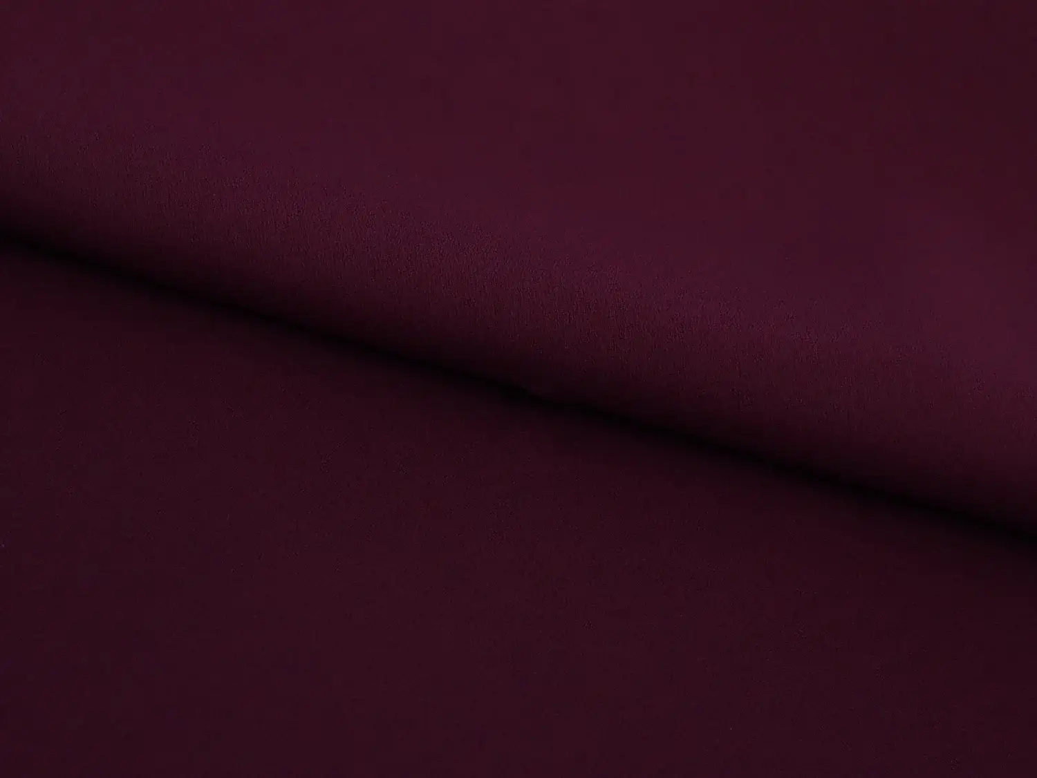 Polyester Double Georgette in Wine