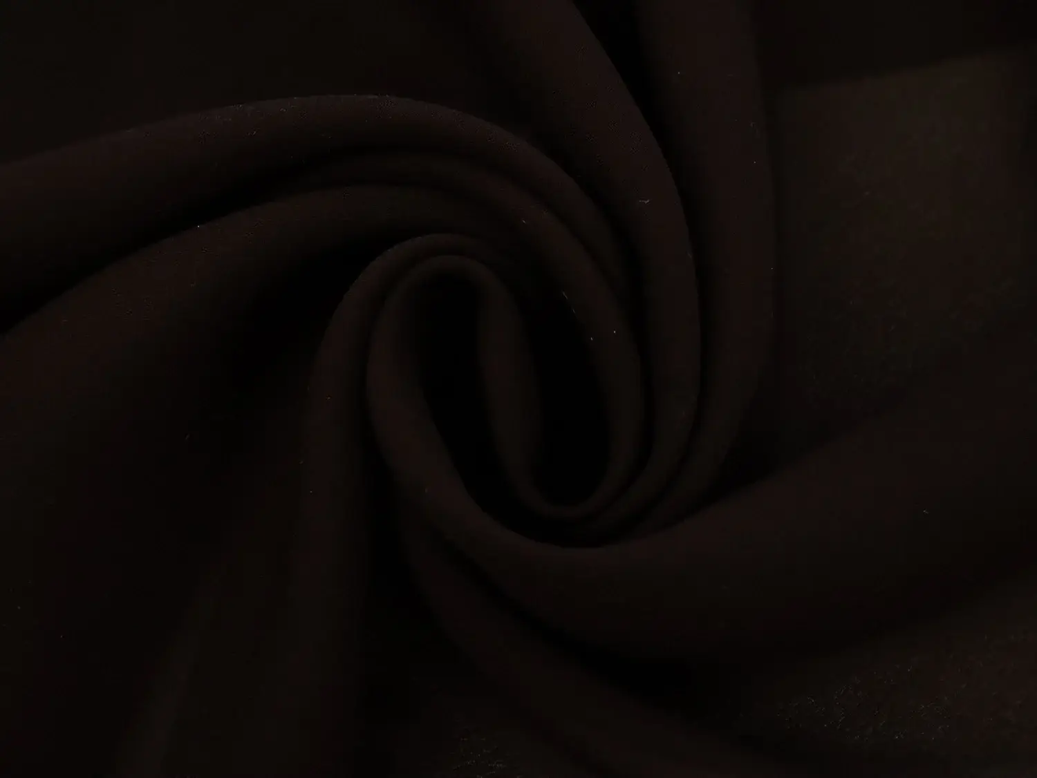 Polyester Double Georgette in Brown