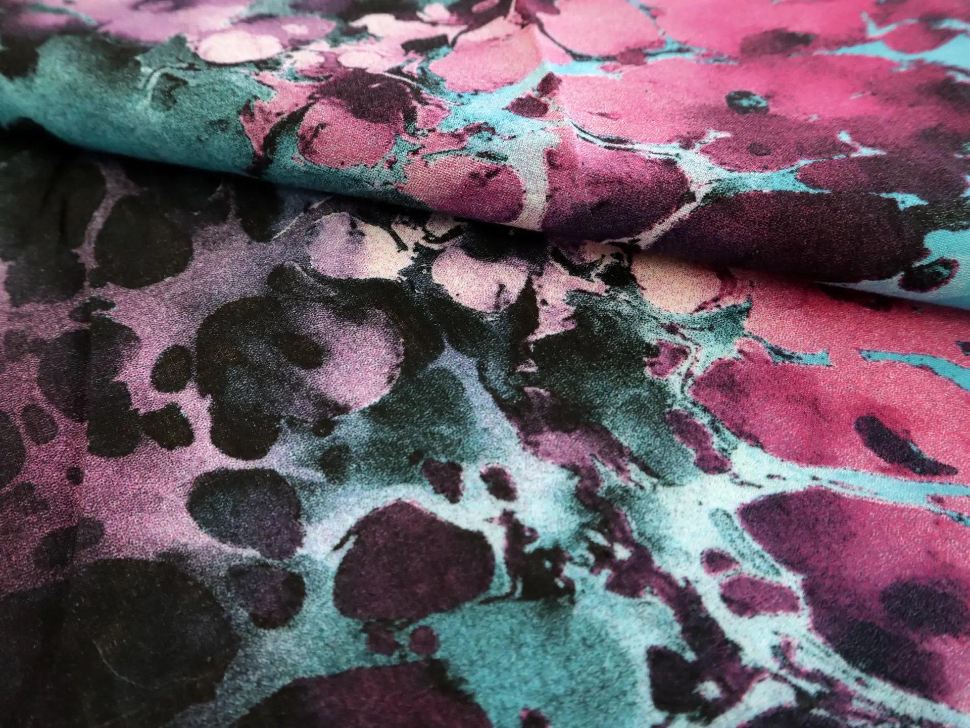 Cotton Lawn with Abstract Print