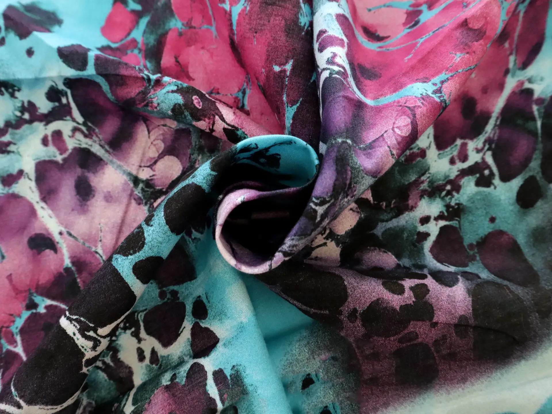 Cotton Lawn with Abstract Print