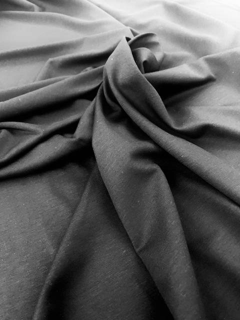 Tencel Blend Jersey in Black