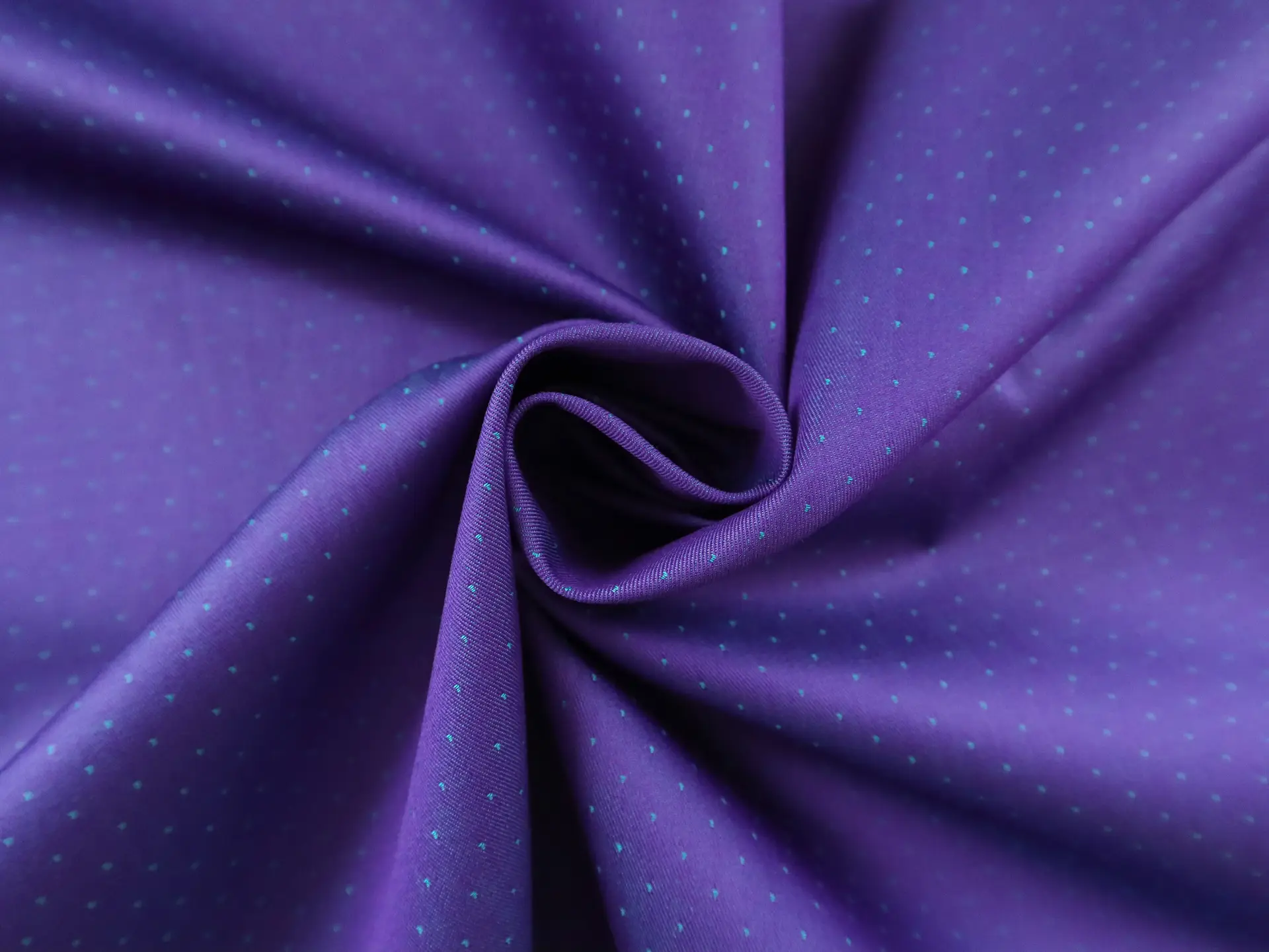 Cotton Dobby Sateen Twill in Royal Purple