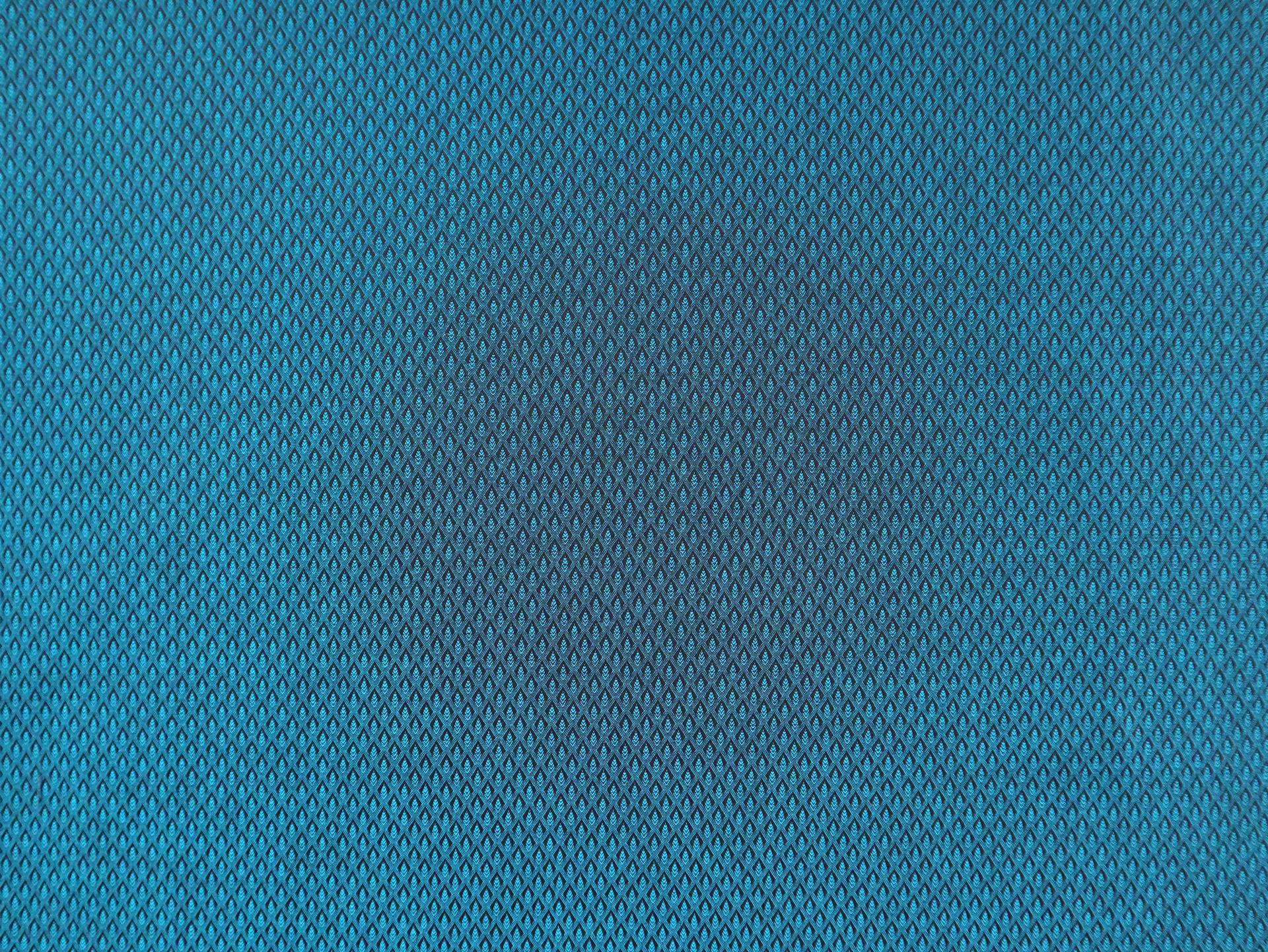 Cotton Jacquard Shirting in Teal
