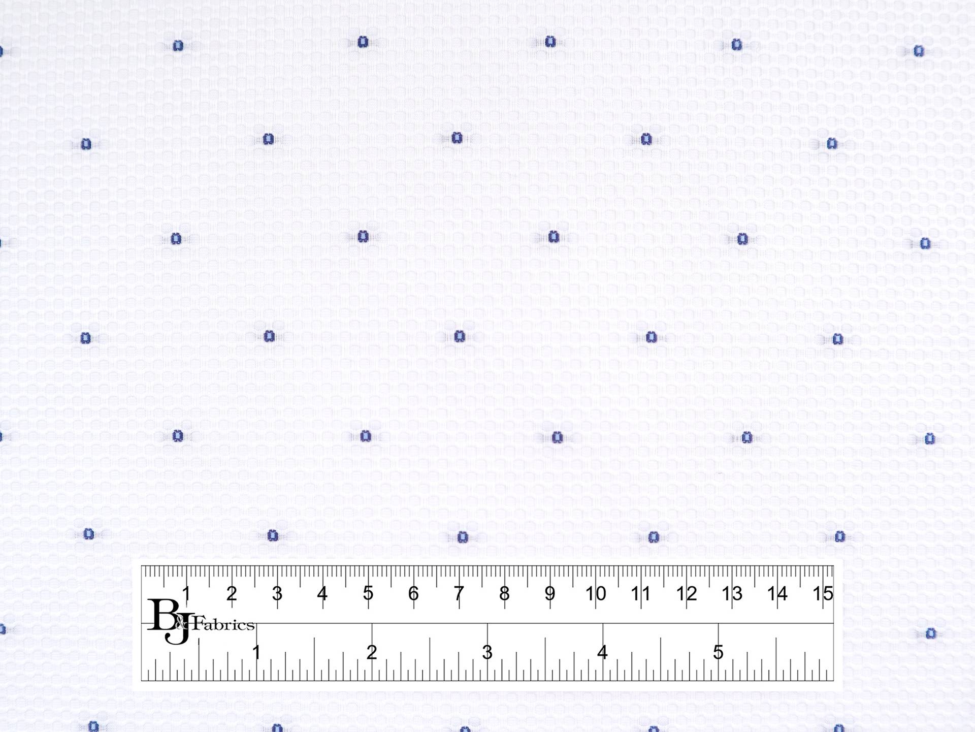 Two-Ply Cotton Birdseye Piqué in White 