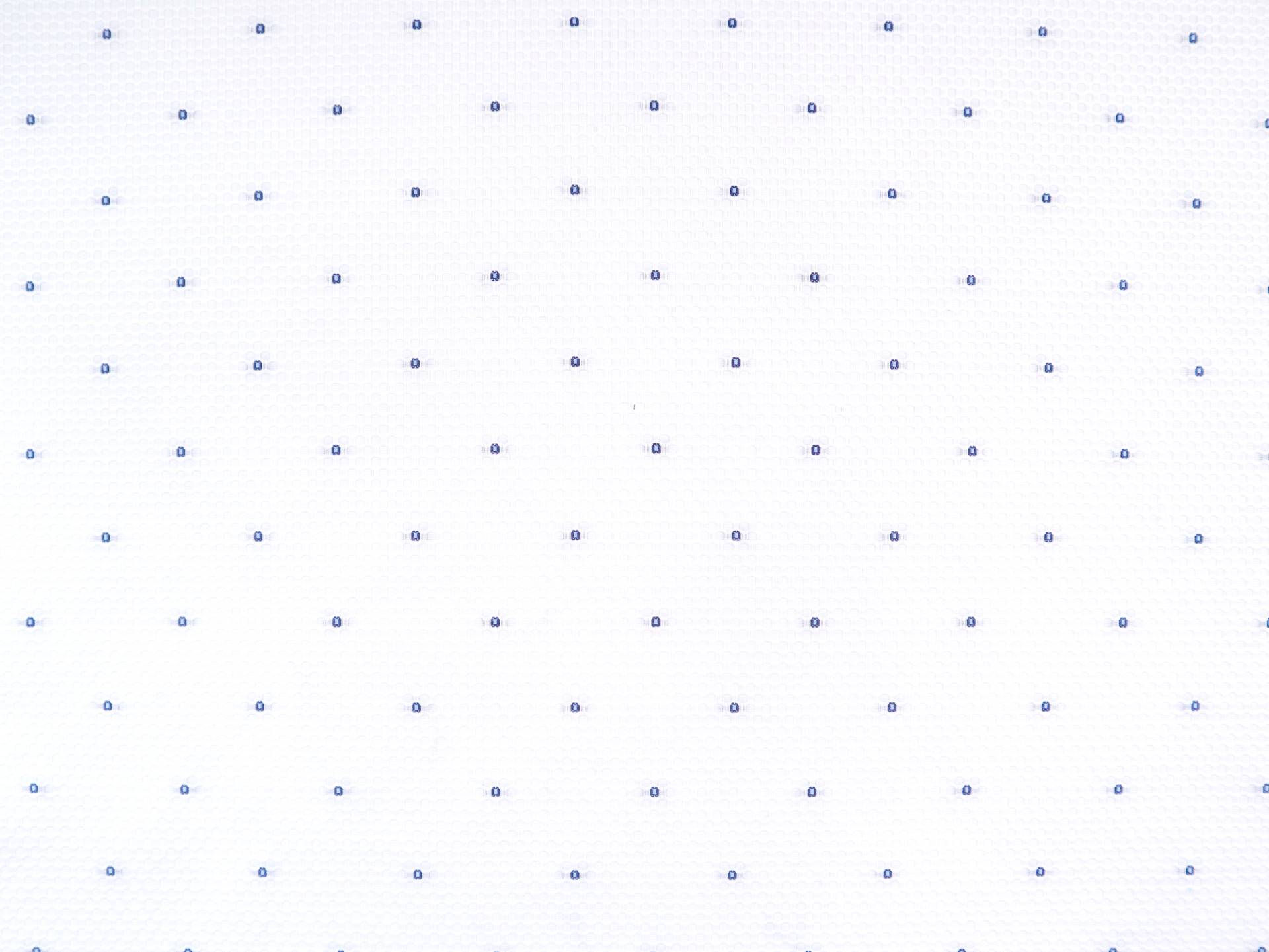 Two-Ply Cotton Birdseye Piqué in White 