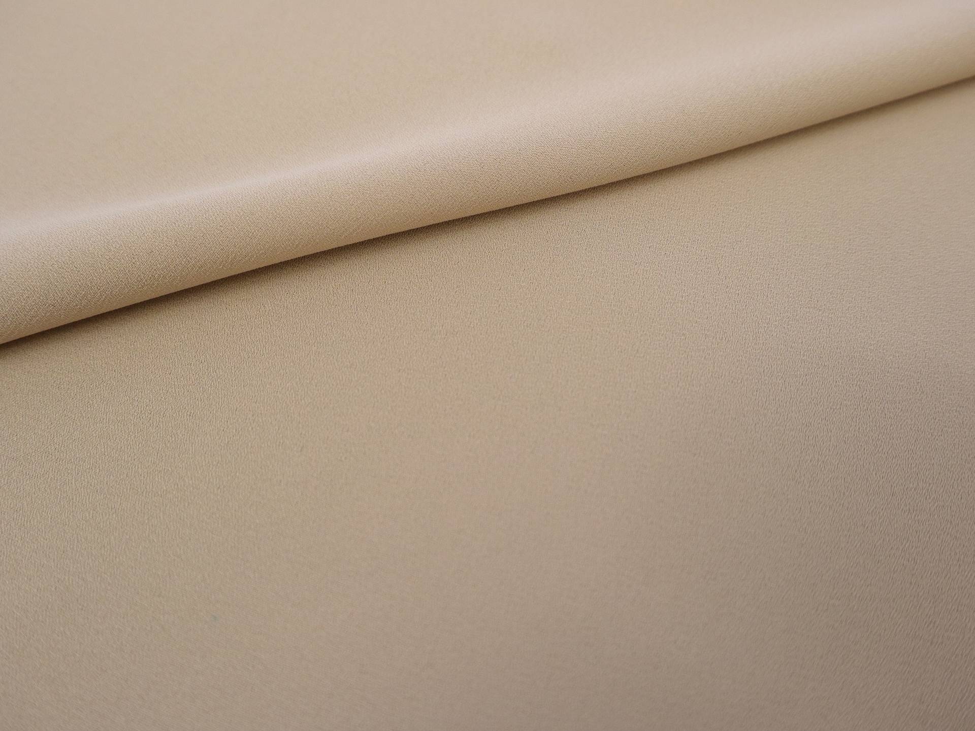Polyester Double Georgette in Nude