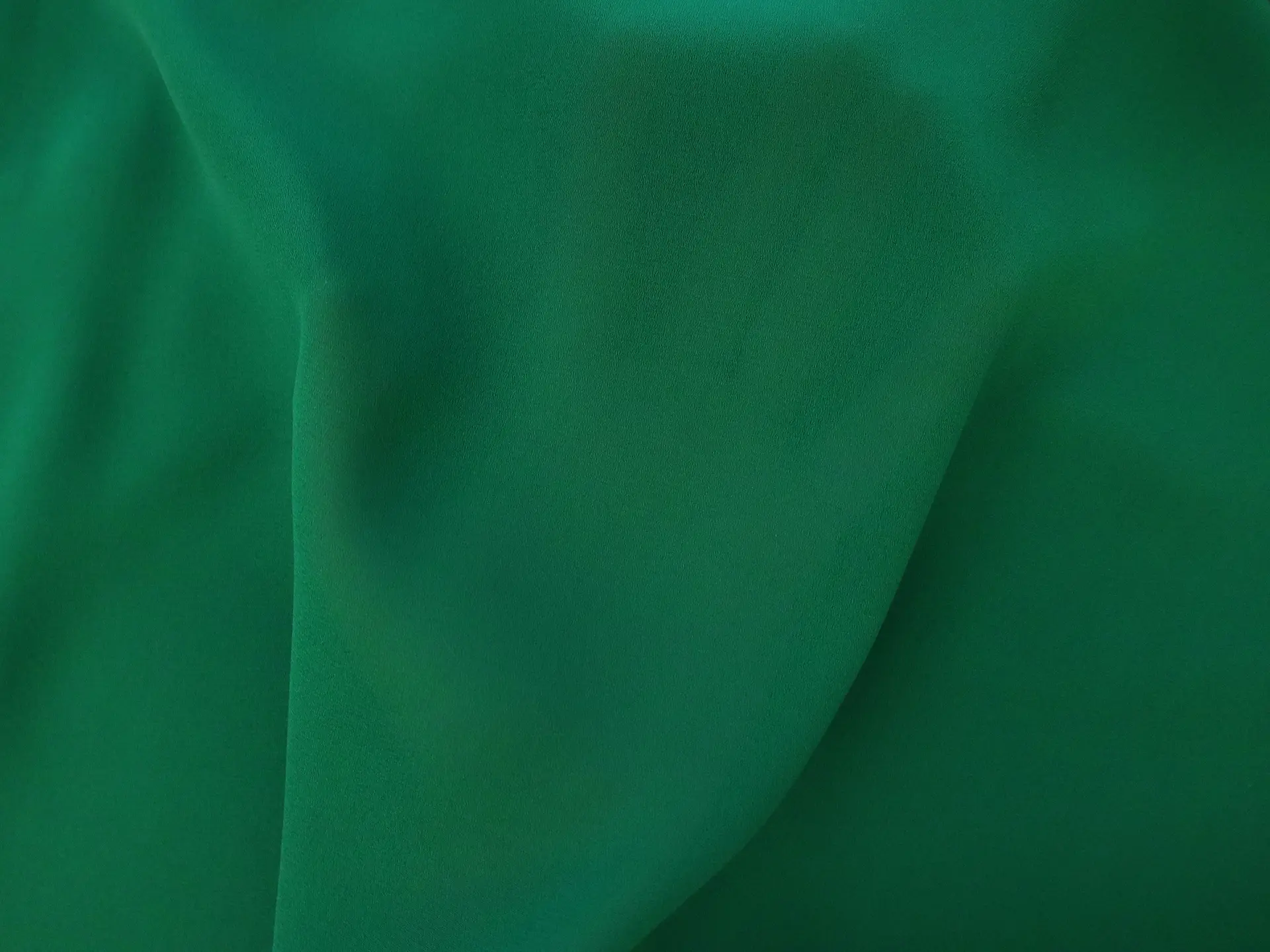 Polyester Double Georgette in Forest 