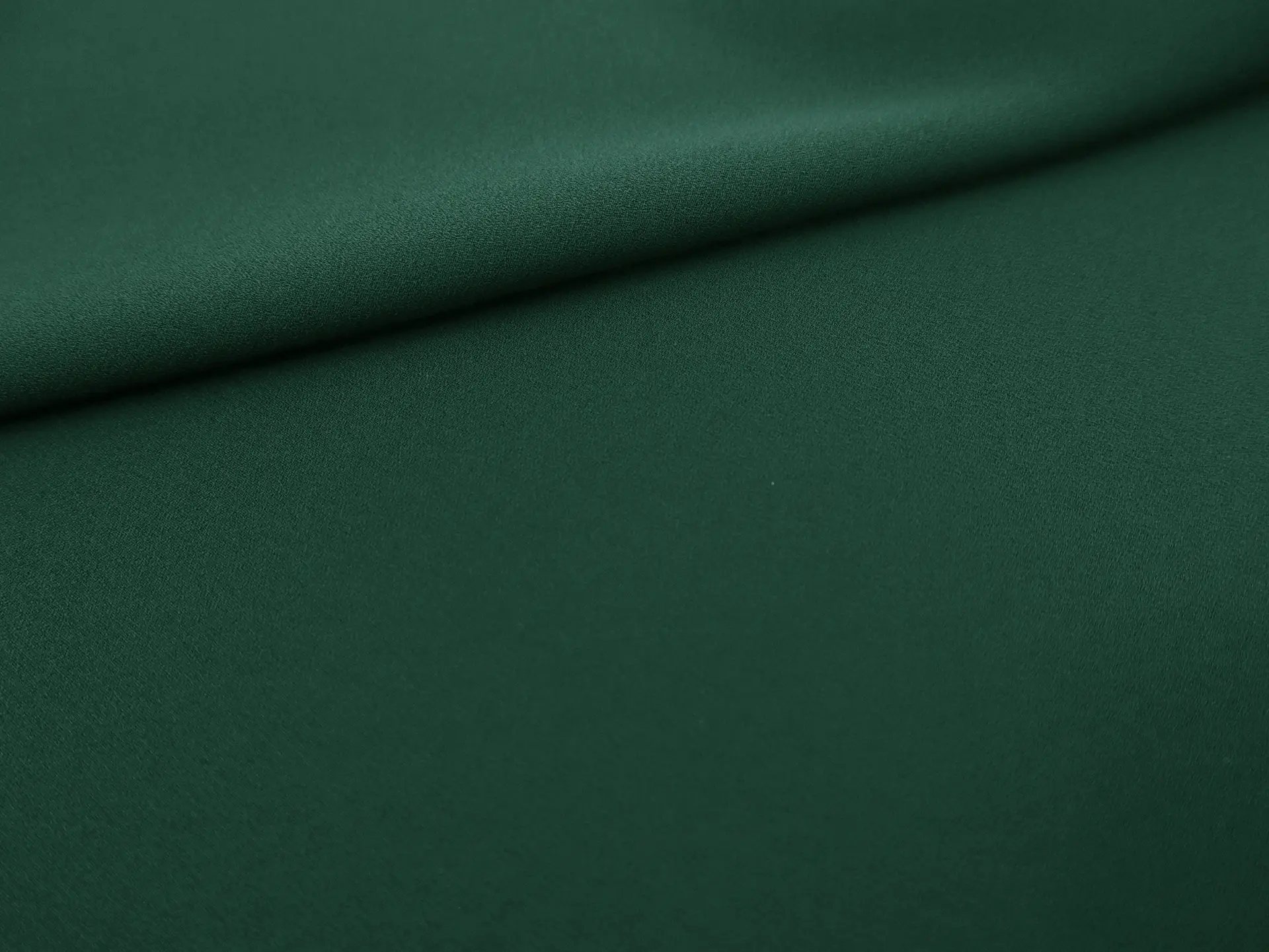 Polyester Double Georgette in Hunter