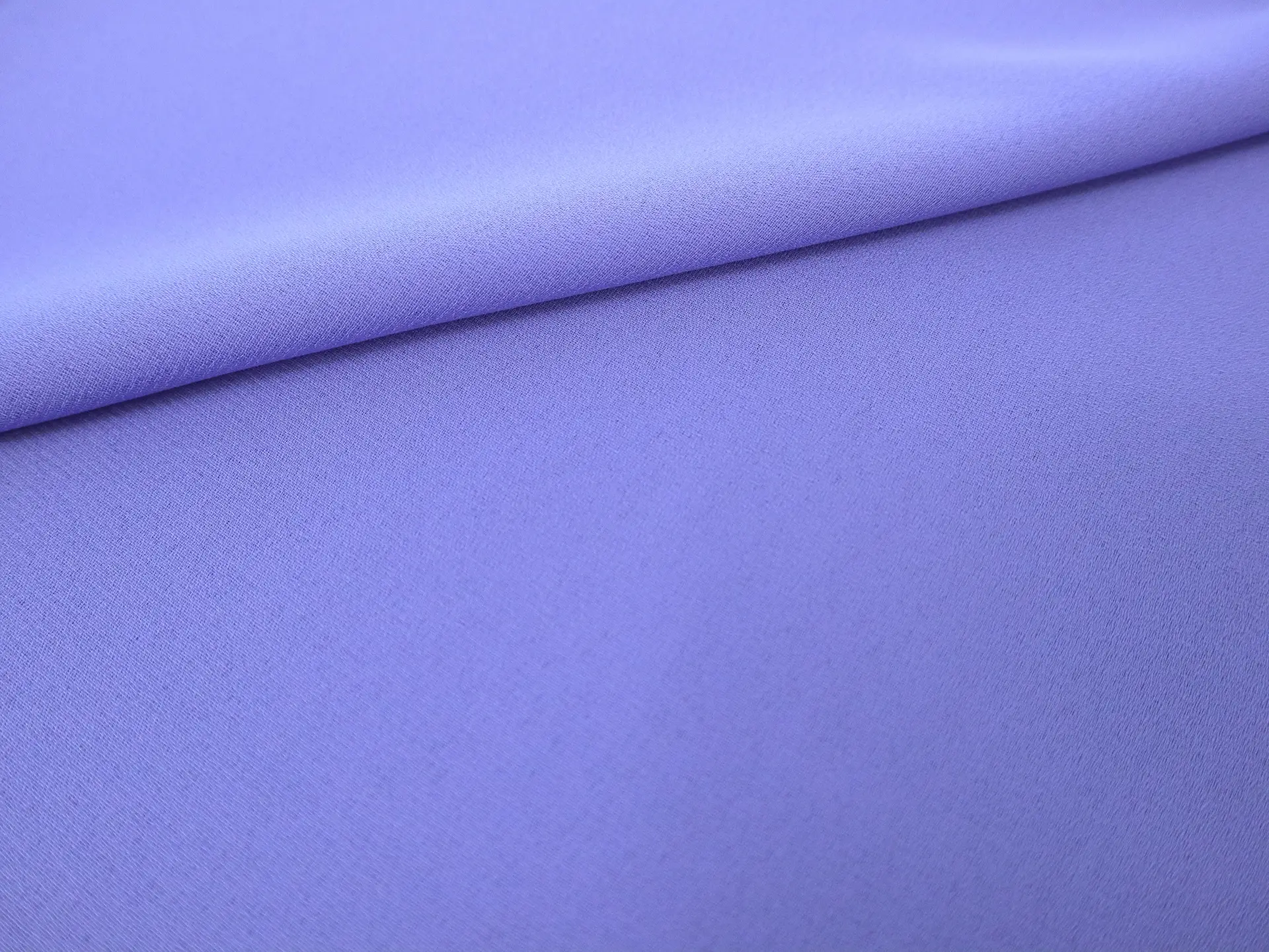 Polyester Double Georgette in Periwinkle