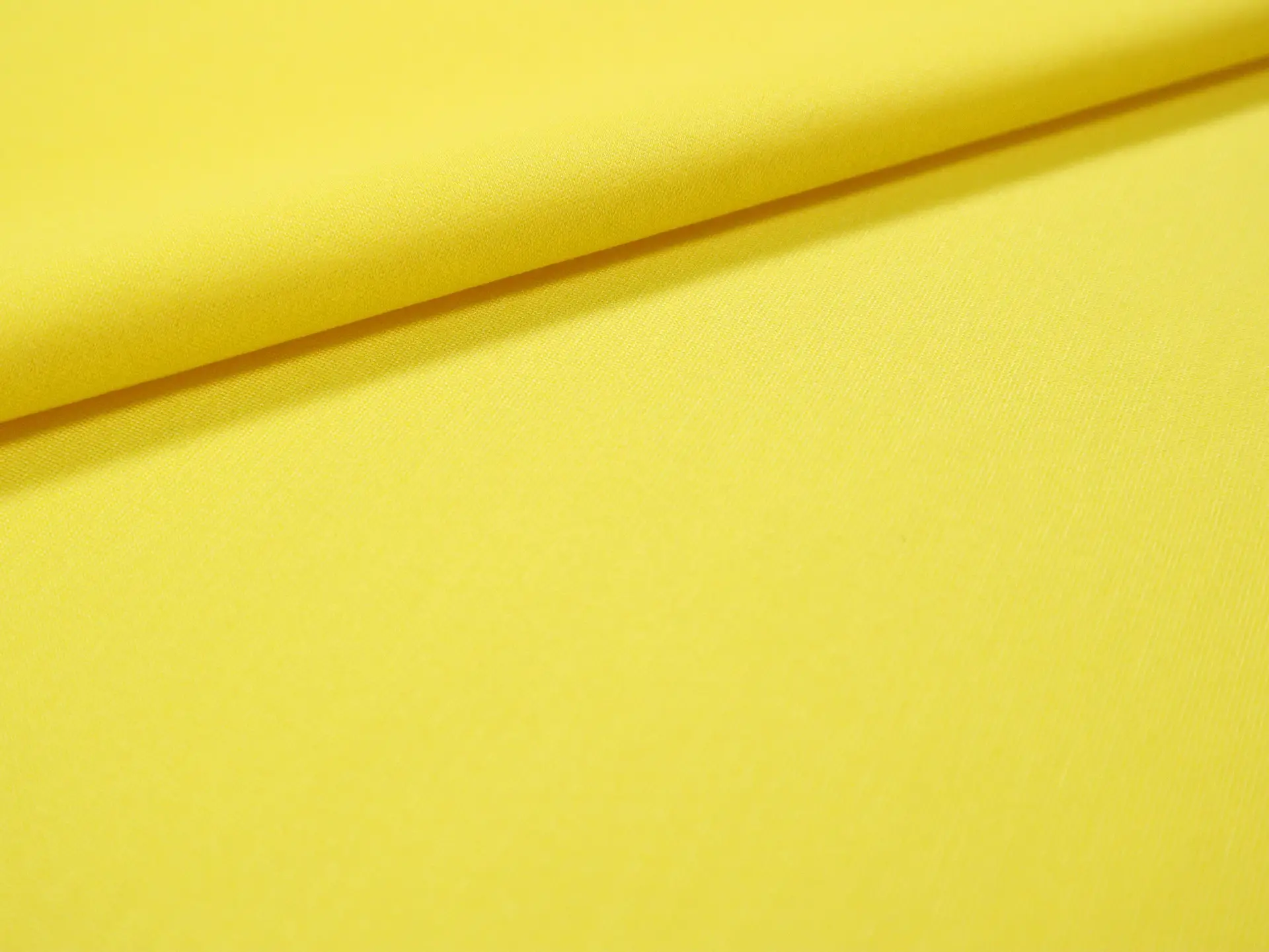 Lightweight Rayon Blend Ponte Knit in Yellow