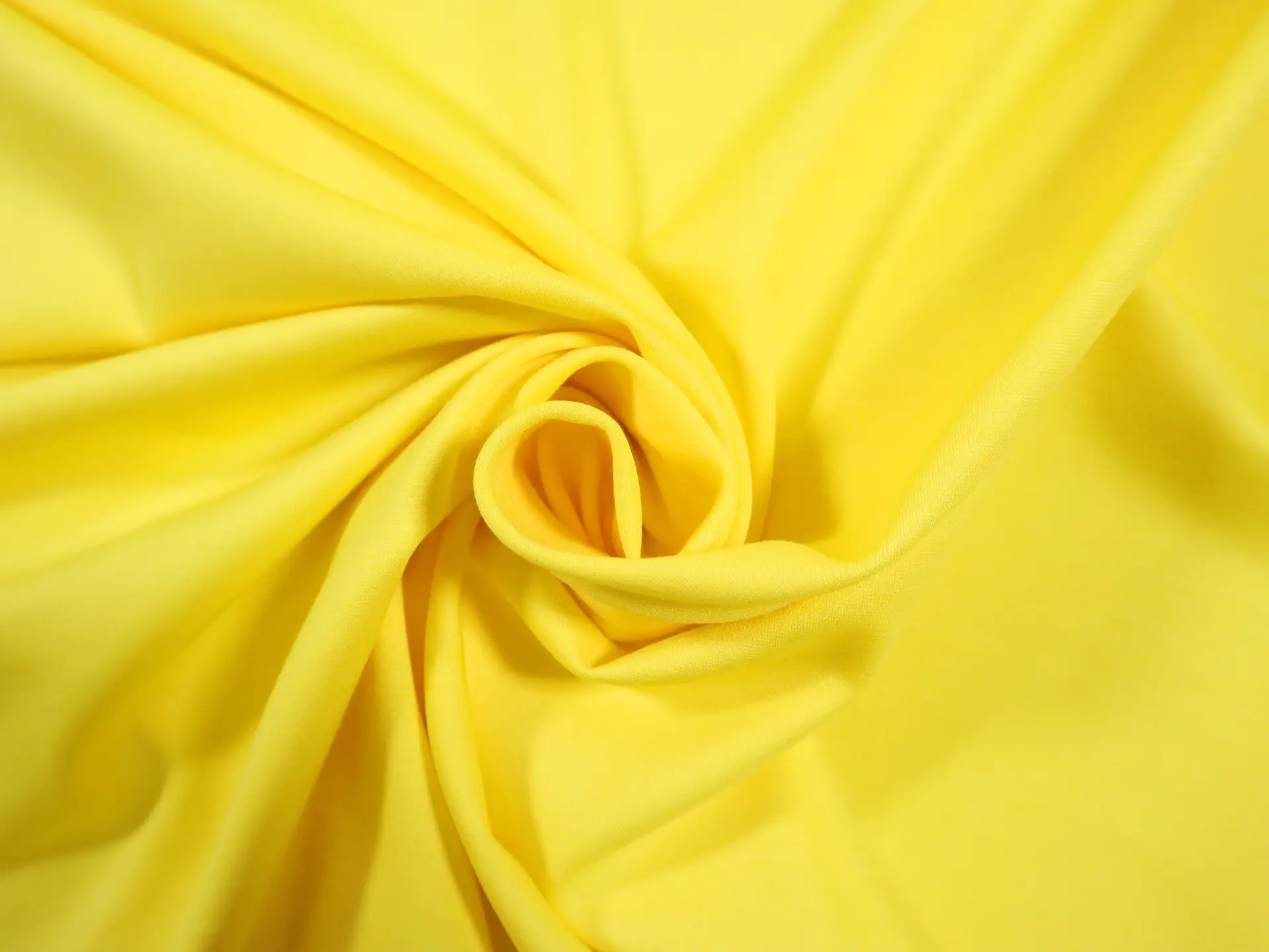 Lightweight Rayon Blend Ponte Knit in Yellow