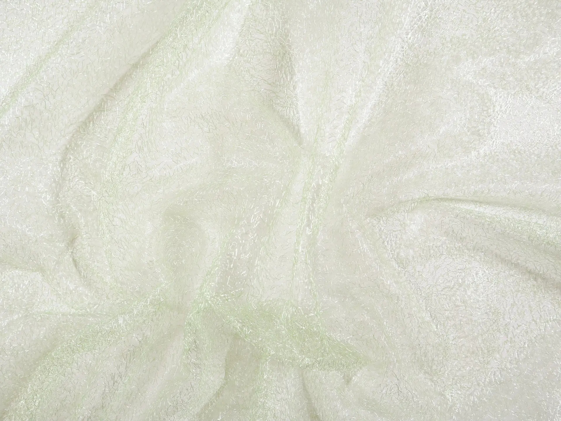 Metallic Novelty Tulle in Light Green