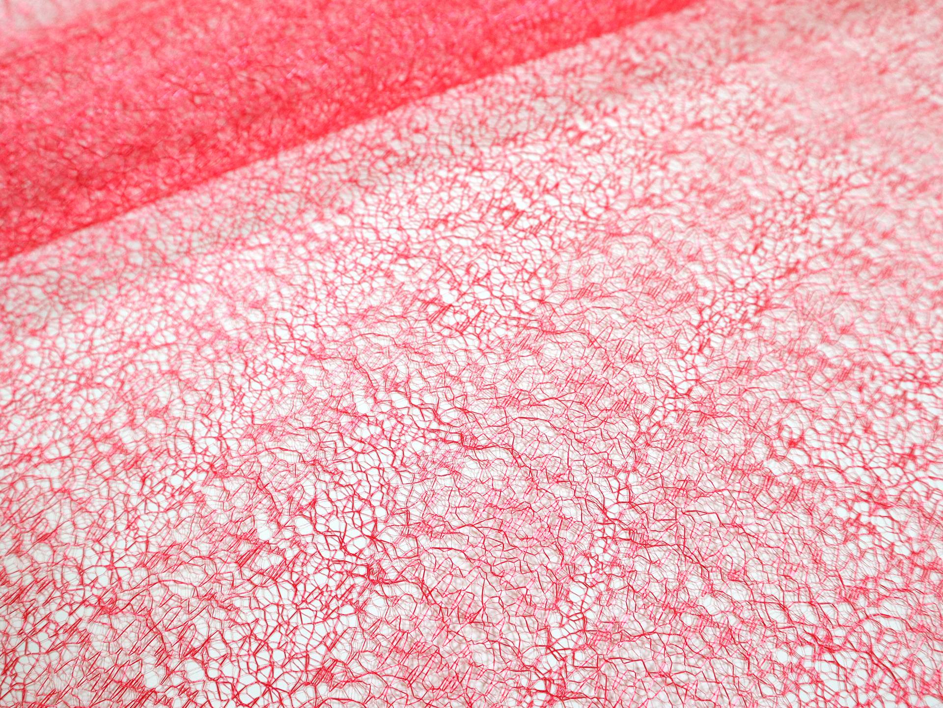 Metallic Novelty Tulle in Ruby Red