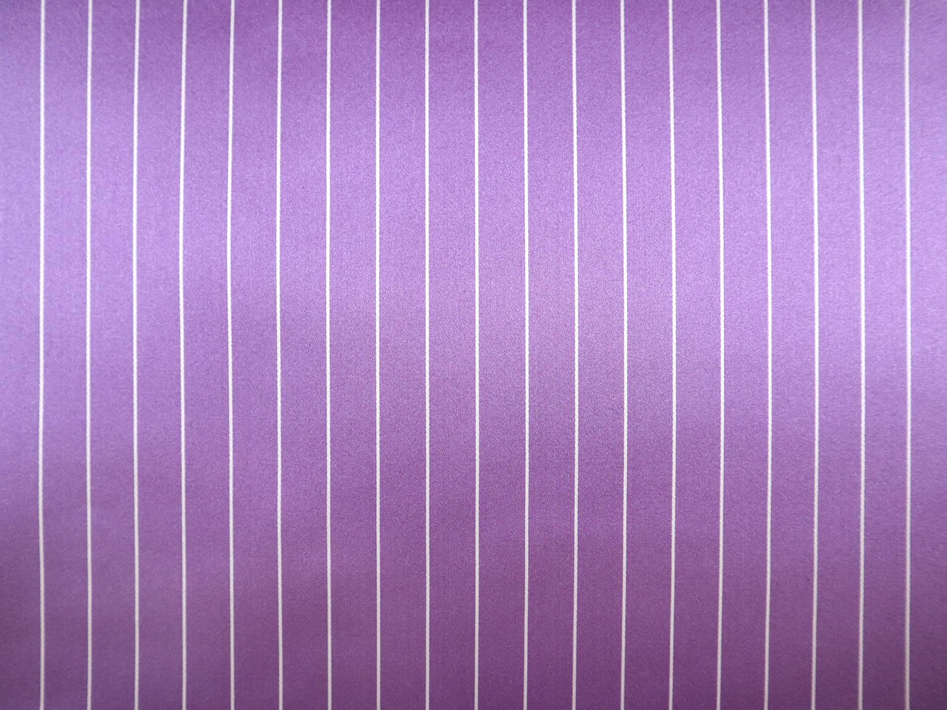 Double Face Silk Satin Stripe in Violet