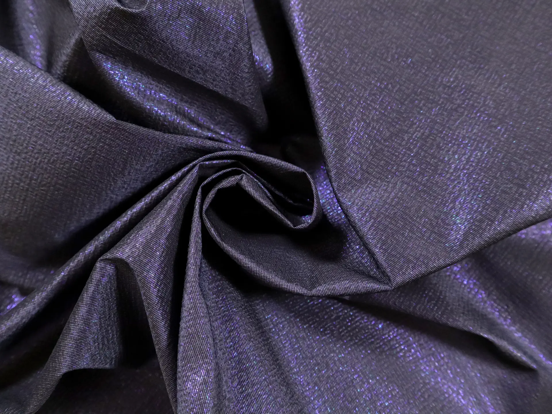 Novelty Metallic Taffeta in Purple