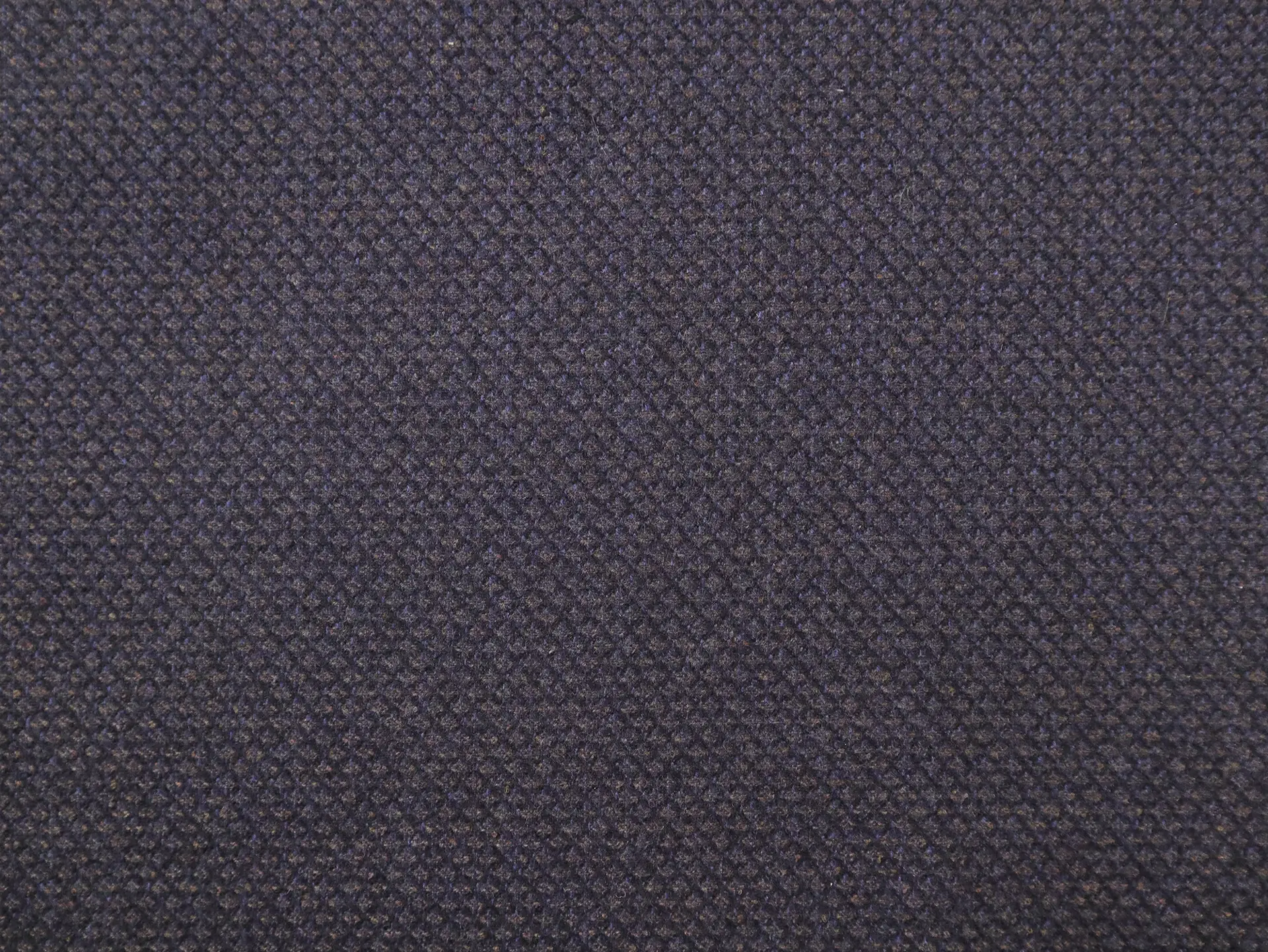 Italian Wool and Cashmere Suiting in Blue, Black & Brown